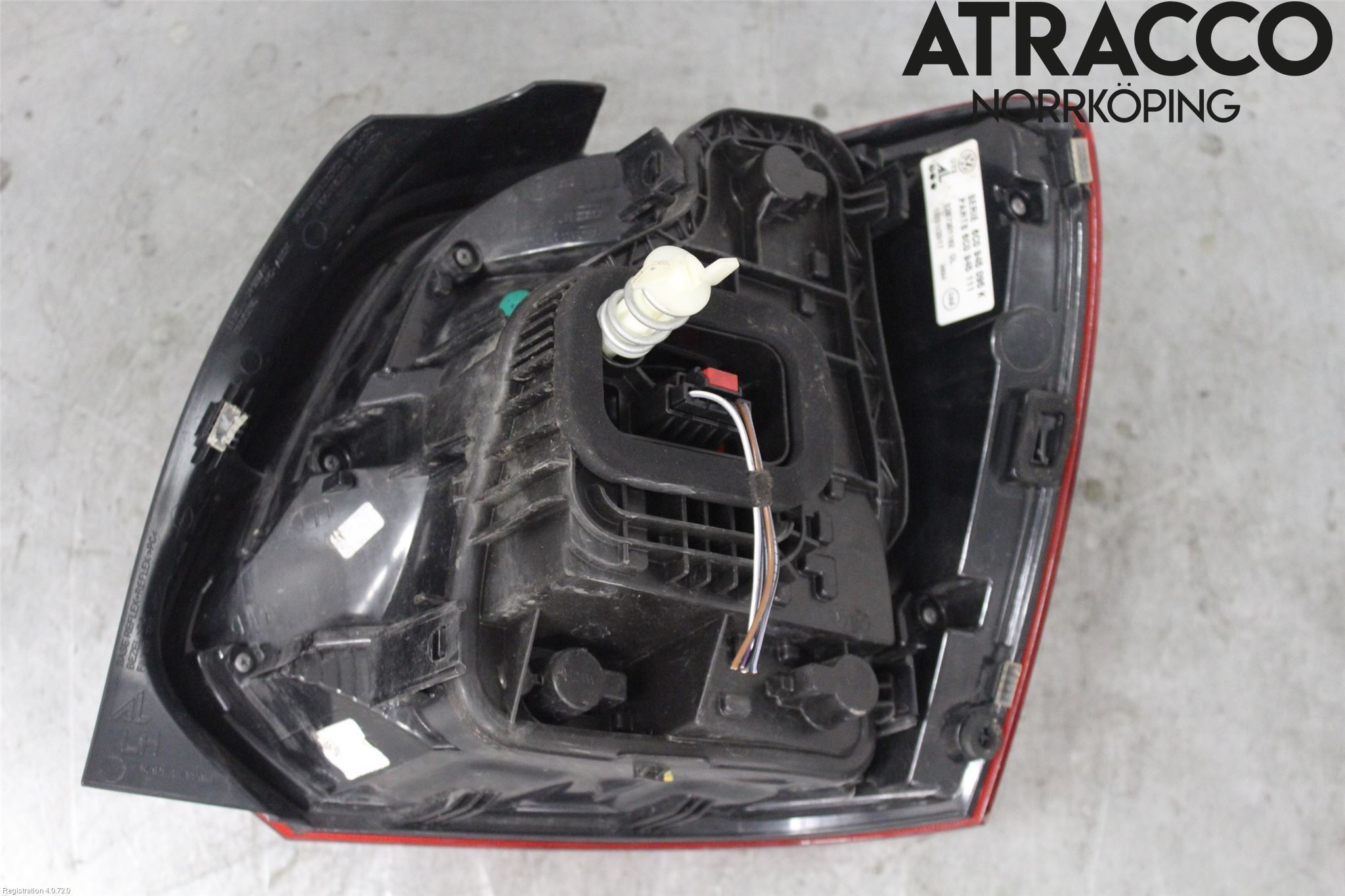 Volkswagen VW POLO 10-17 Bakljus Vänster