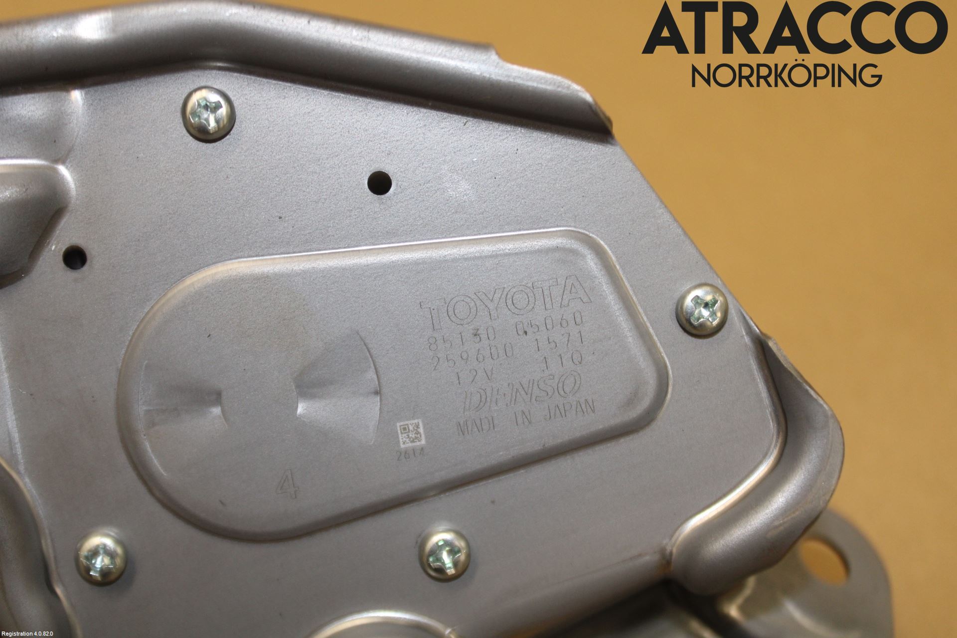 Toyota AVENSIS 09-15 Torkarmotor Baklucka