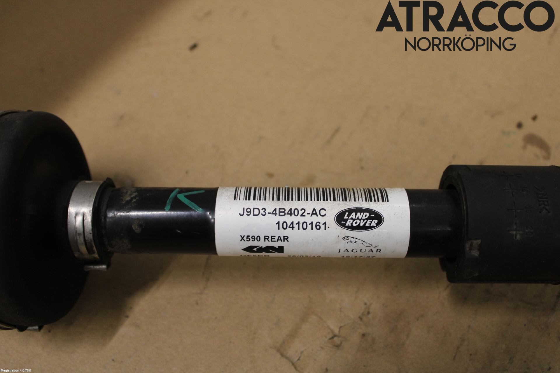 Jaguar I-PACE 18- Drivaxel Bak Höger