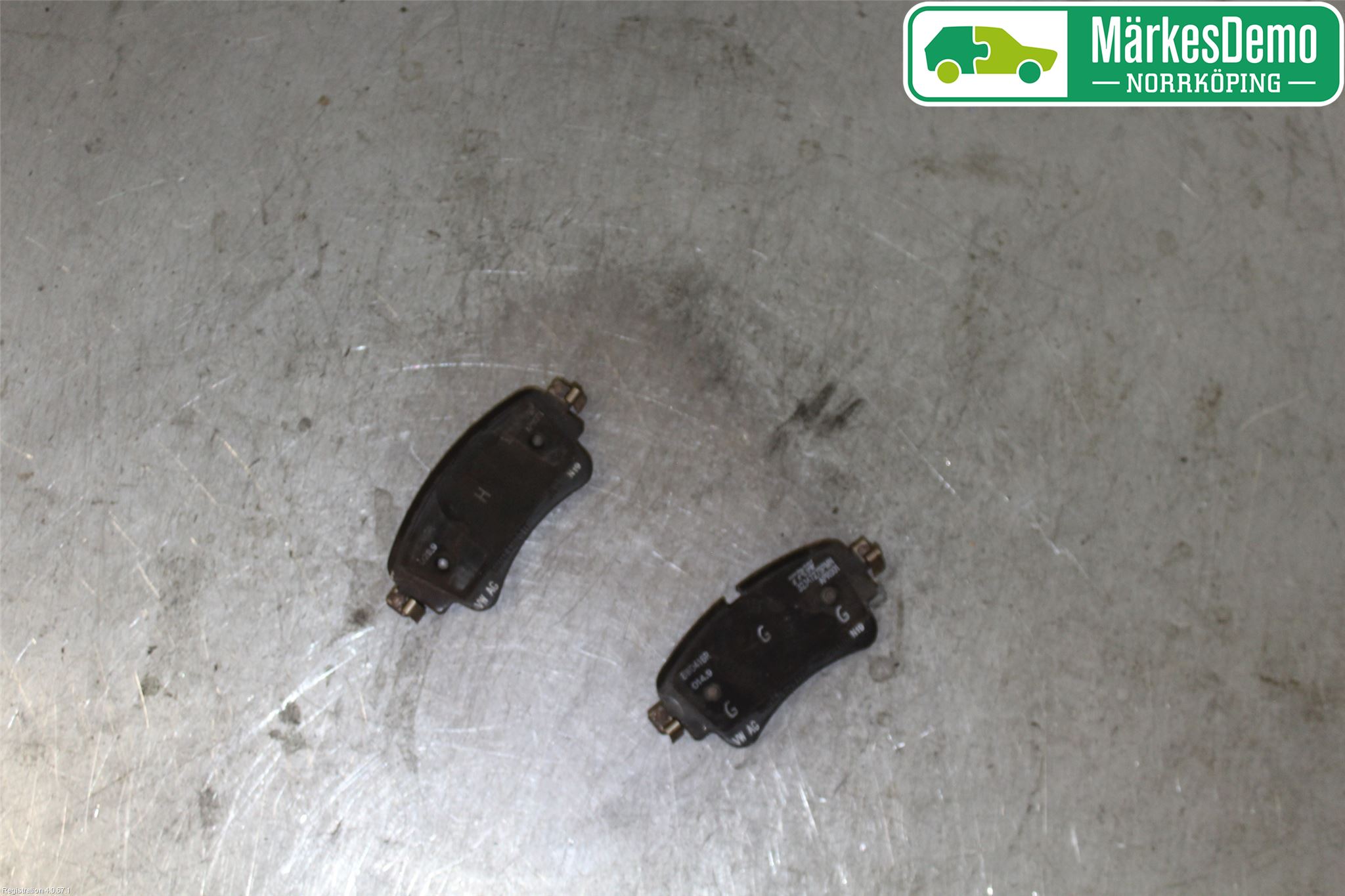 Audi A4/S4 B9 16-19 Bromsbelägg Bak