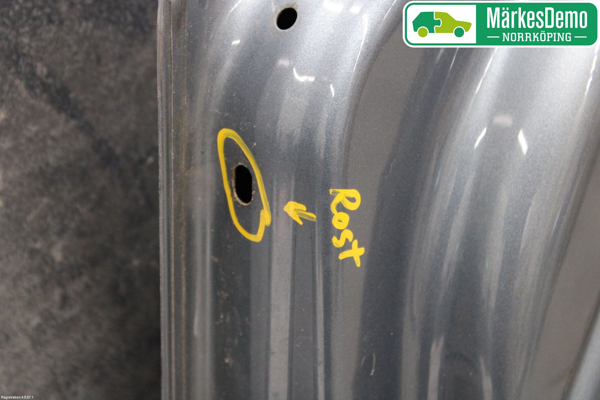 Seat LEON 06-12 Dörr Bak Vänster