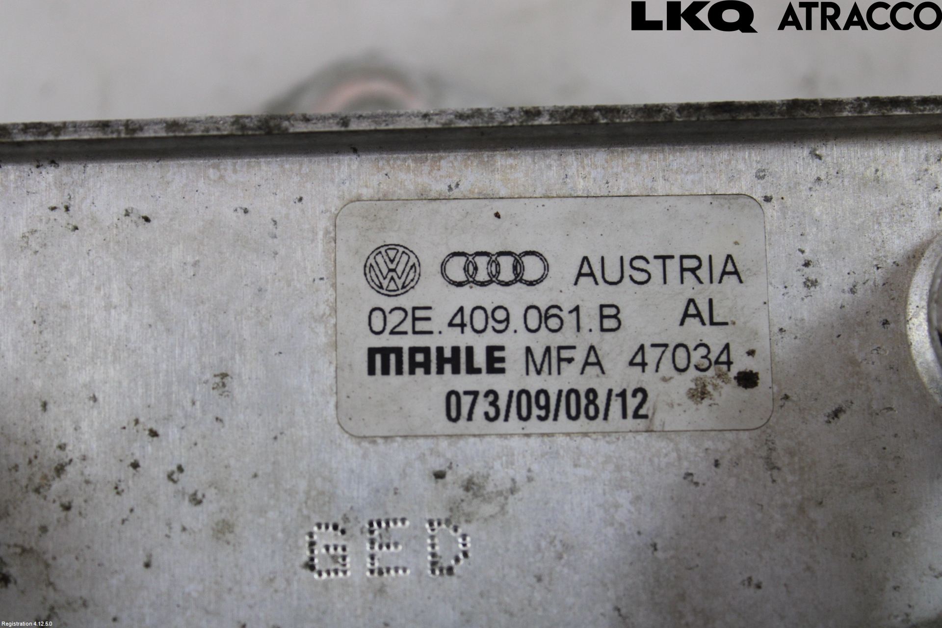 Volkswagen VW PASSAT 11-14 Oljekylare Automat