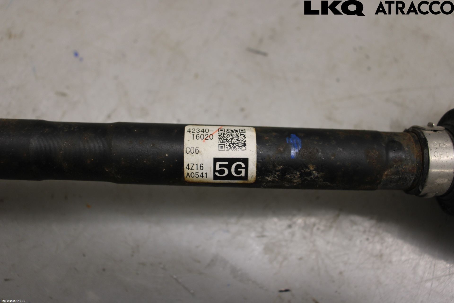 Toyota COROLLA CROSS XG10 22- Drivaxel Bak Vänster