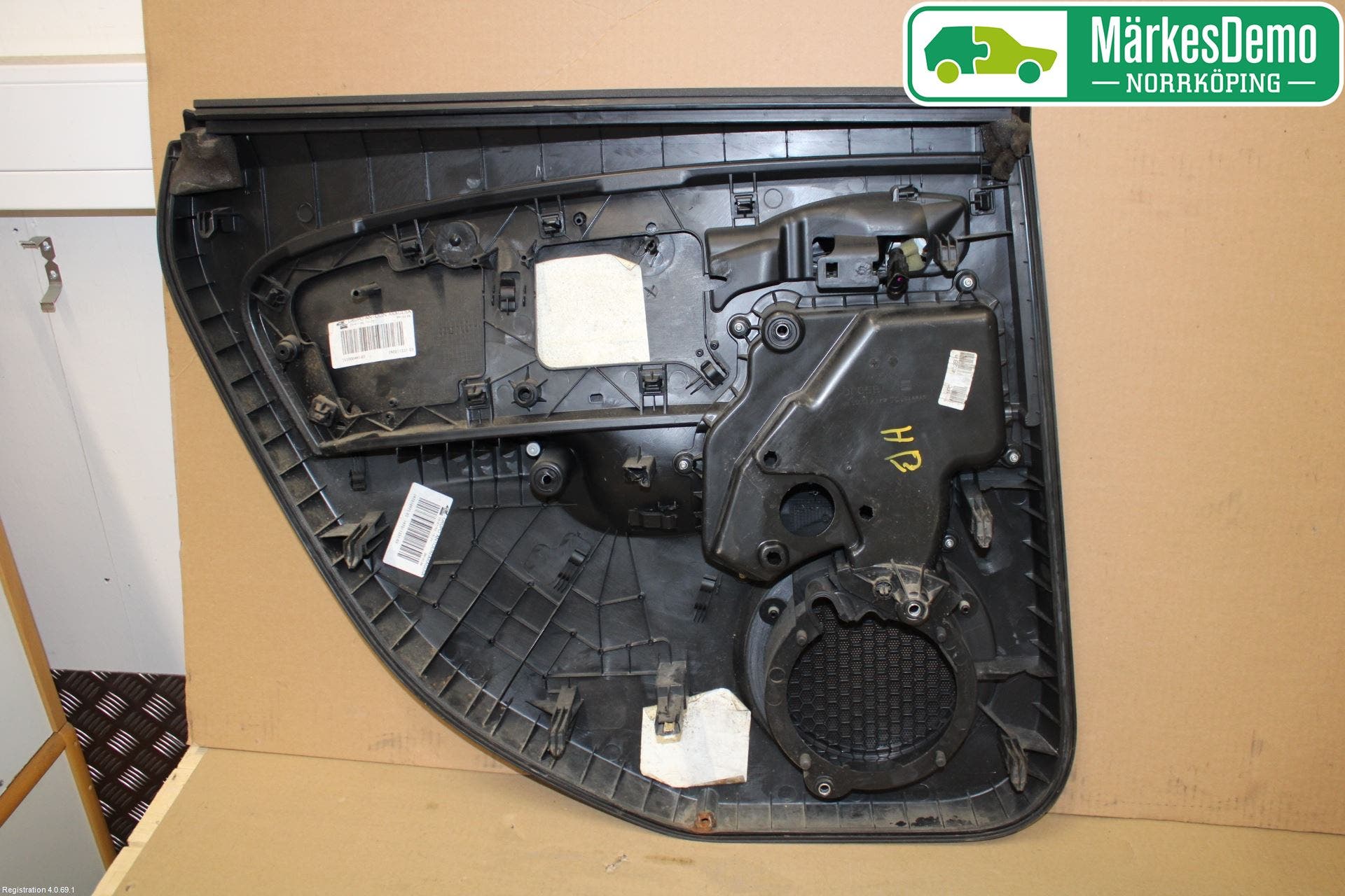 Seat LEON 06-12 Dörrklädsel Hö