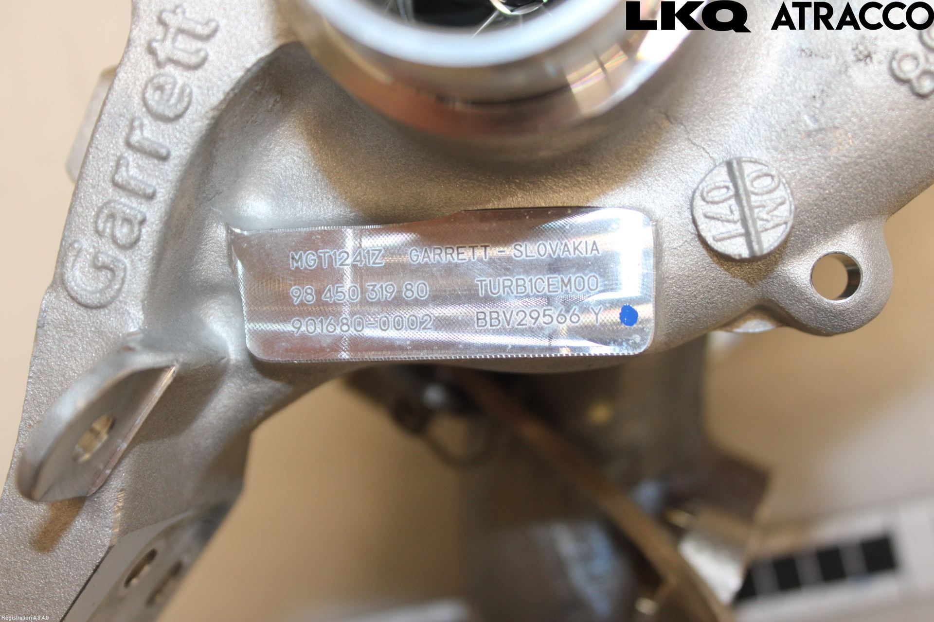 Opel ASTRA L 22- Turboaggregat