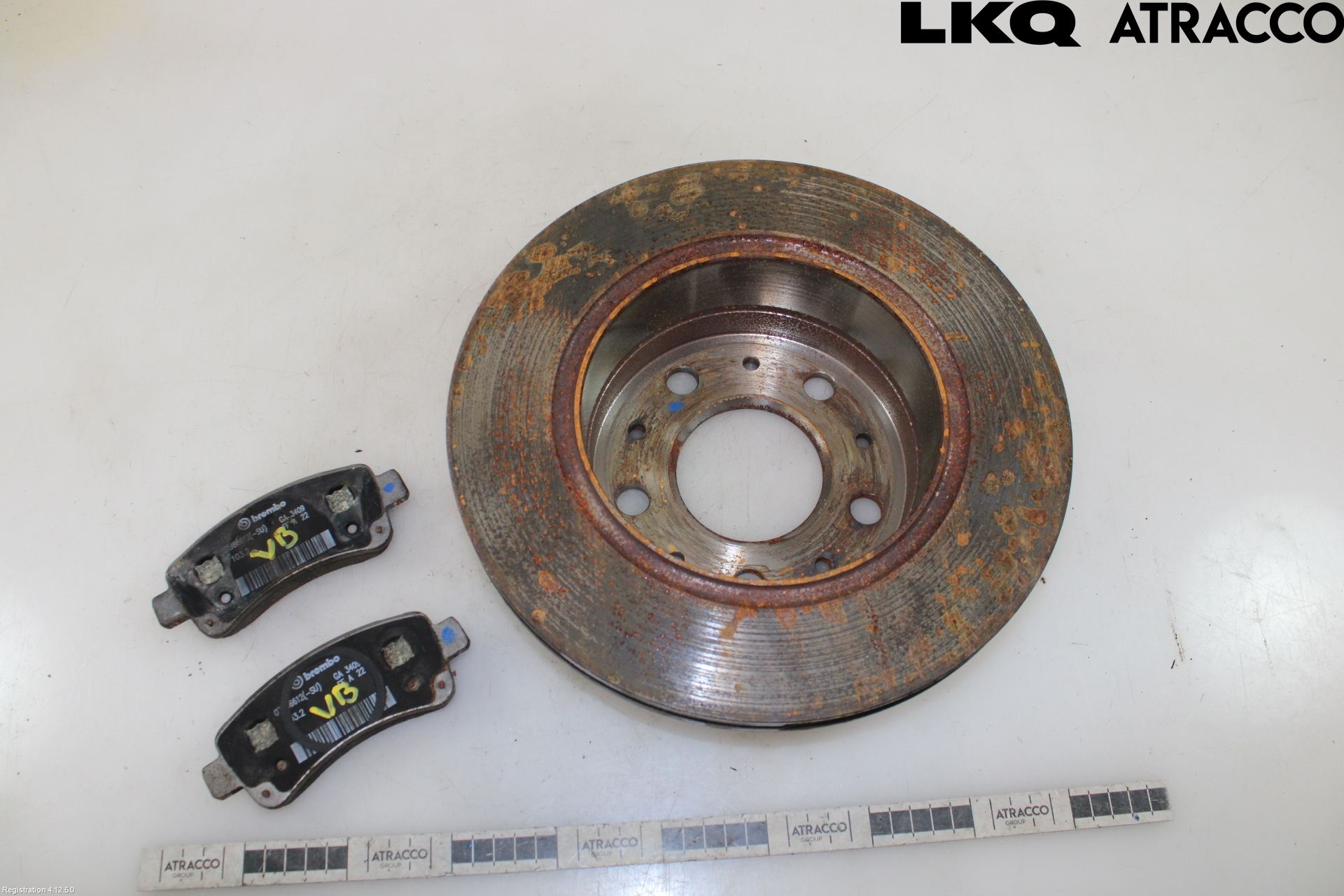 Fiat DUCATO 15-23 Bromsskiva Bak