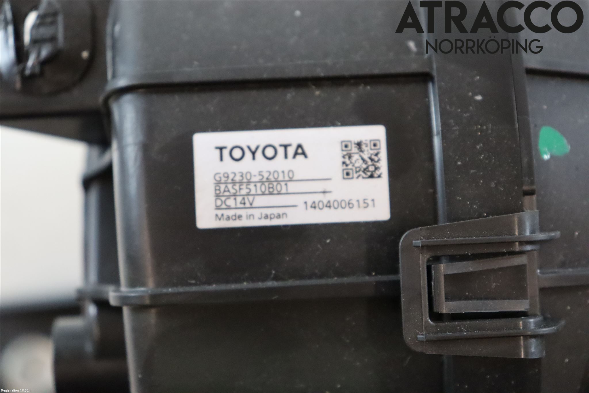 Toyota YARIS XP130 12-14 Värmefläkt