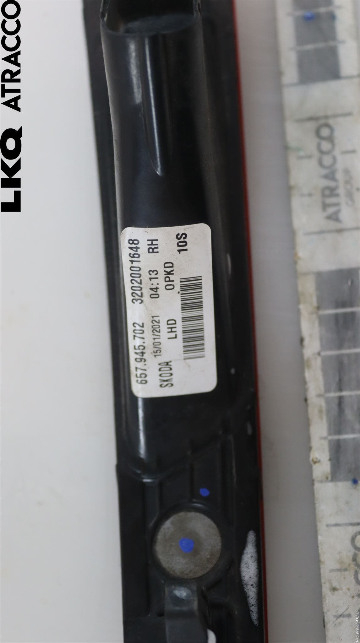 Skoda SCALA 19- Dimljus/Reflex Bak