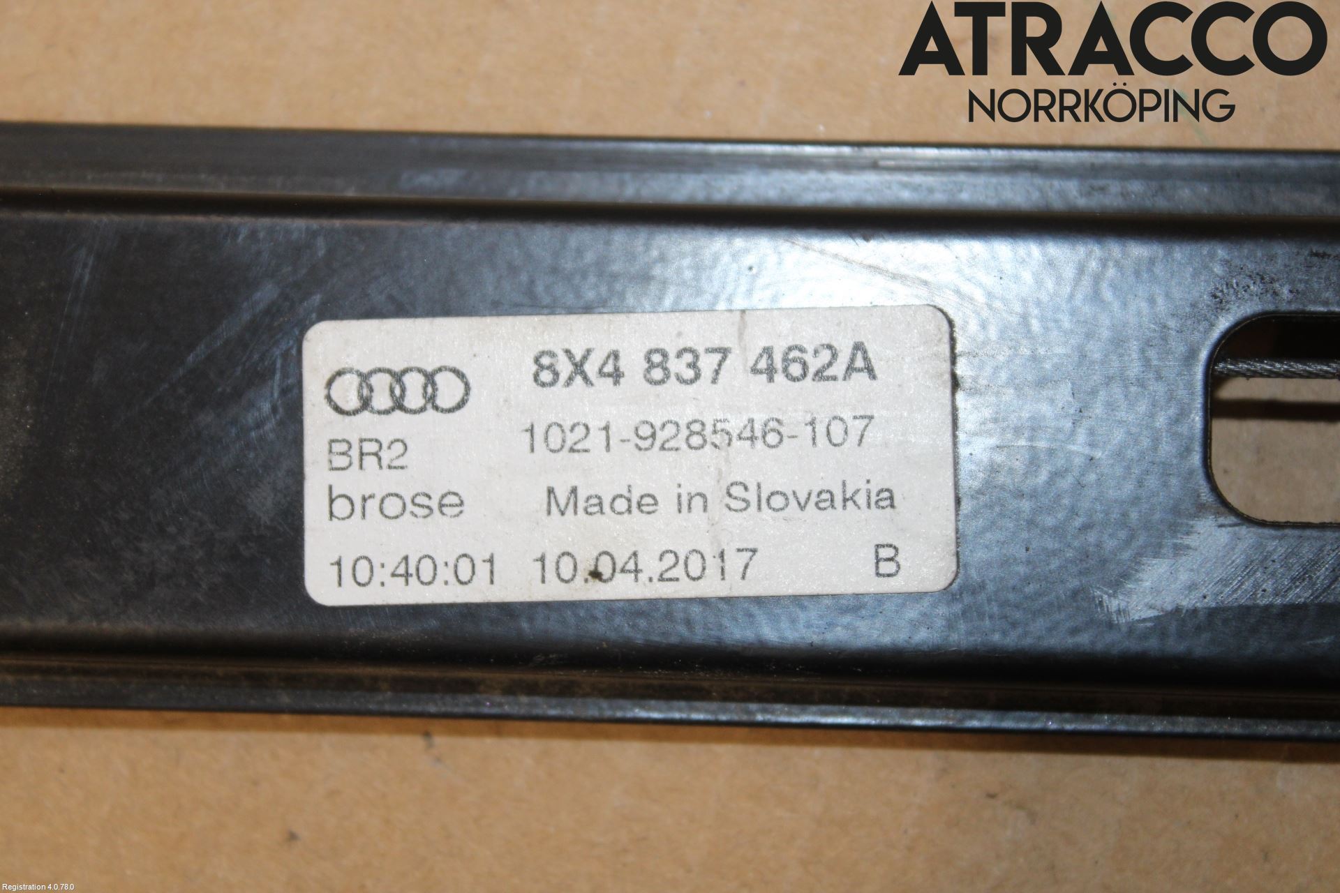 Audi A1/S1 11-18 Fönsterhiss El Kompl
