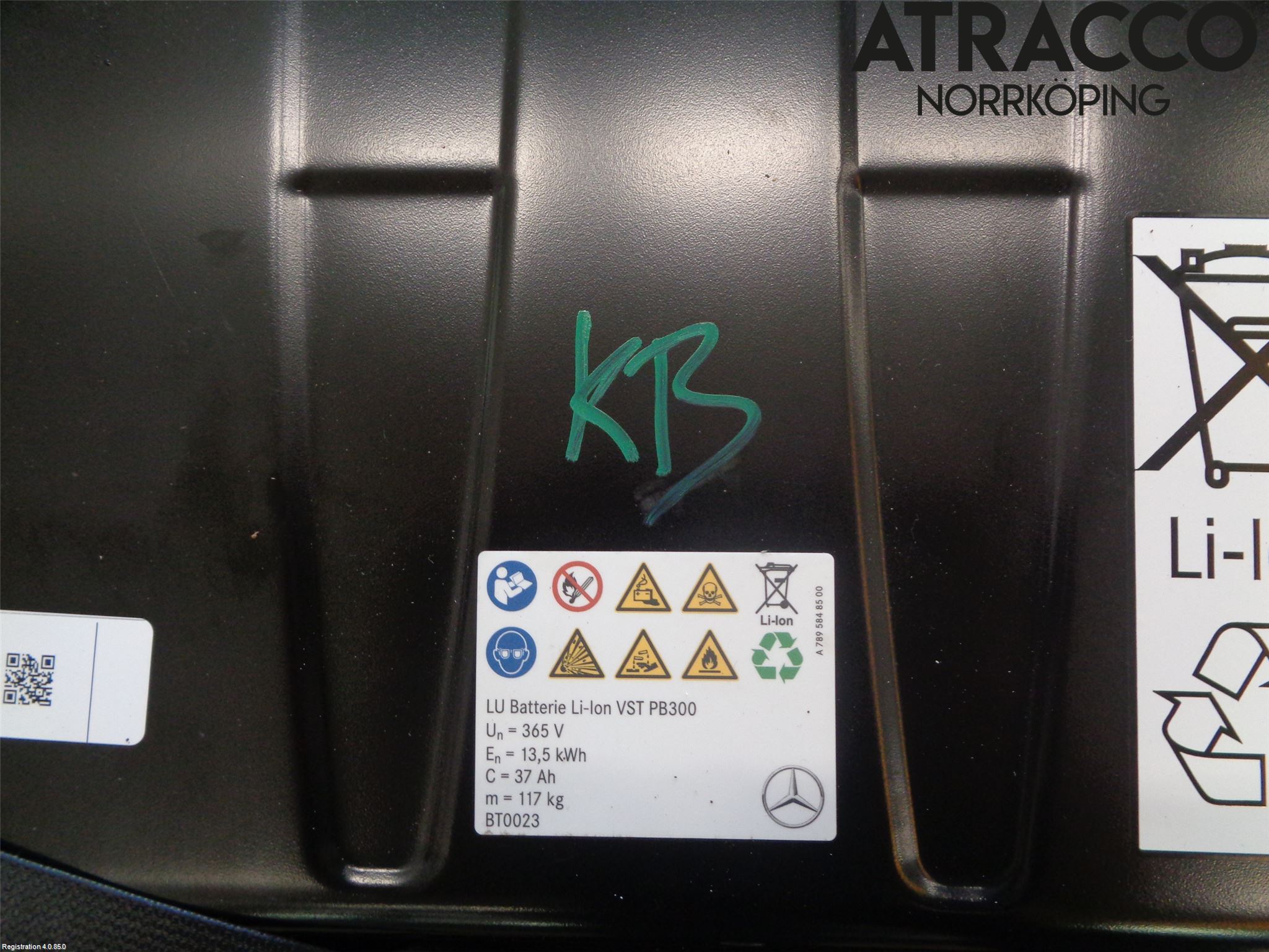 Mercedes-Benz MB GLC-KLASS (X253/C253) 15-22 Batteri Högspänning
