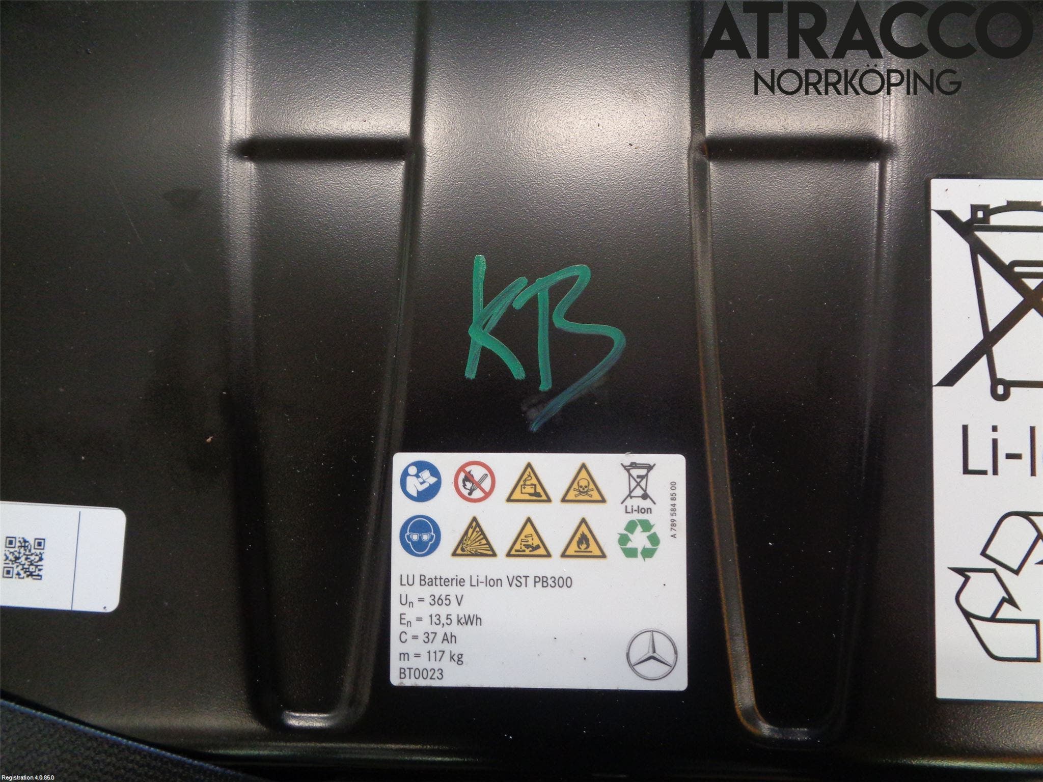 Mercedes-Benz MB GLC-KLASS (X253/C253) 15-22 Batteri Högspänning