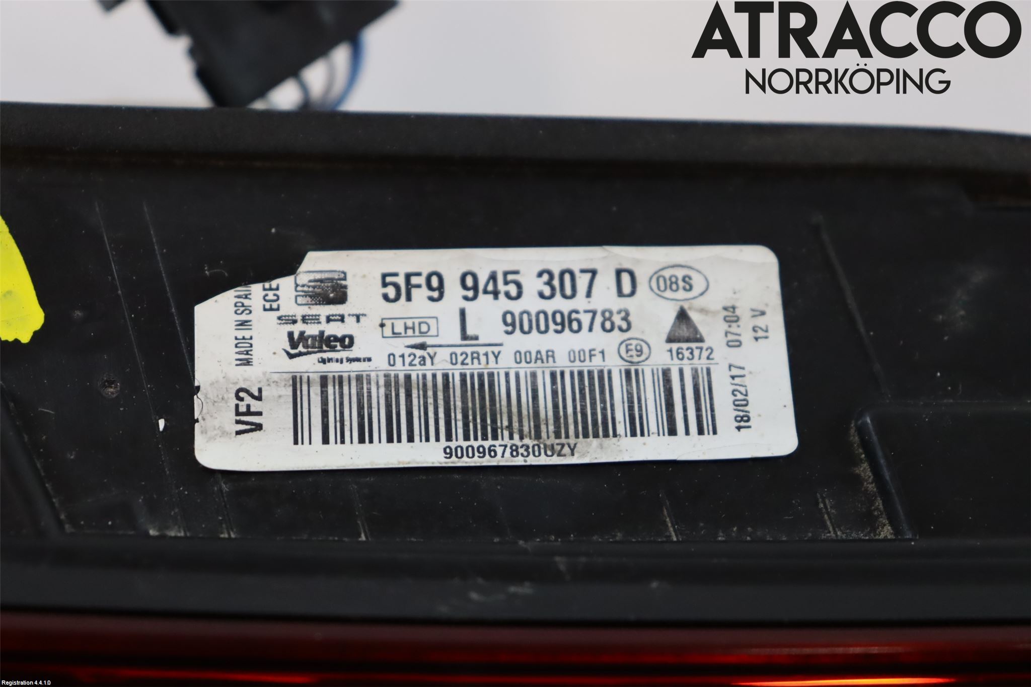 Seat LEON 13-20 Bakljus Lucka Vä