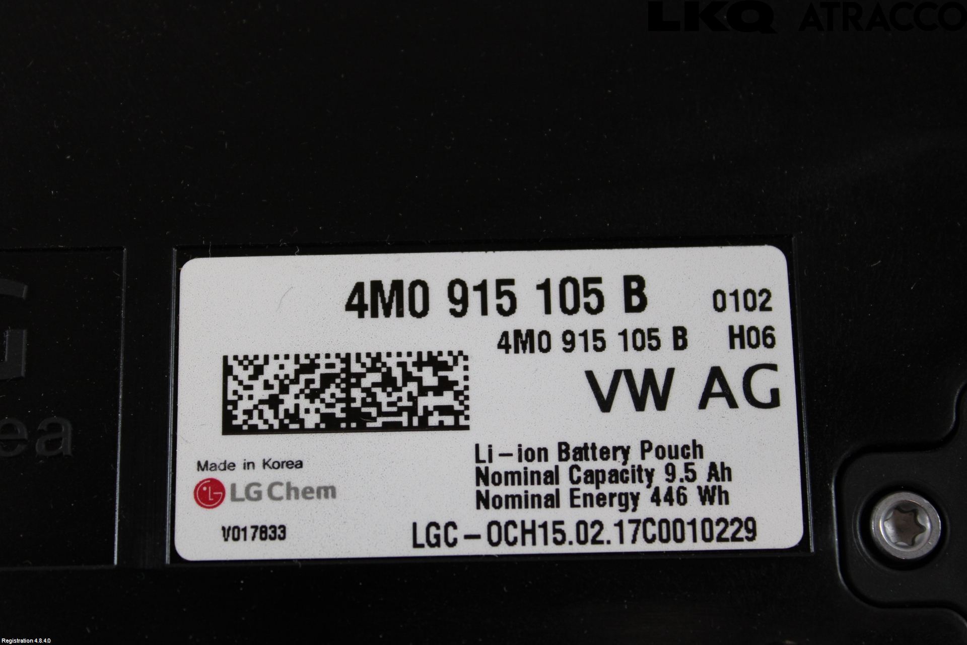 Audi Q7/SQ7 Batteri Högspänning