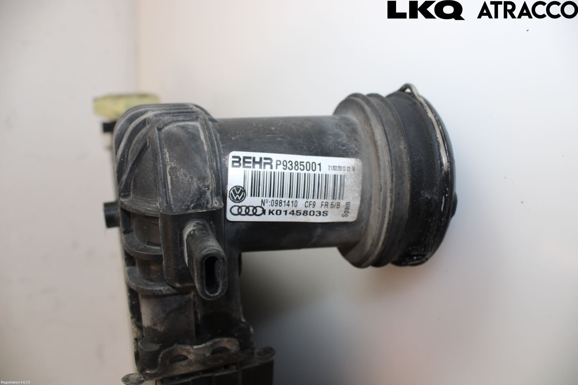 Skoda SUPERB 09-15 Laddluft-Intercooler Kyl