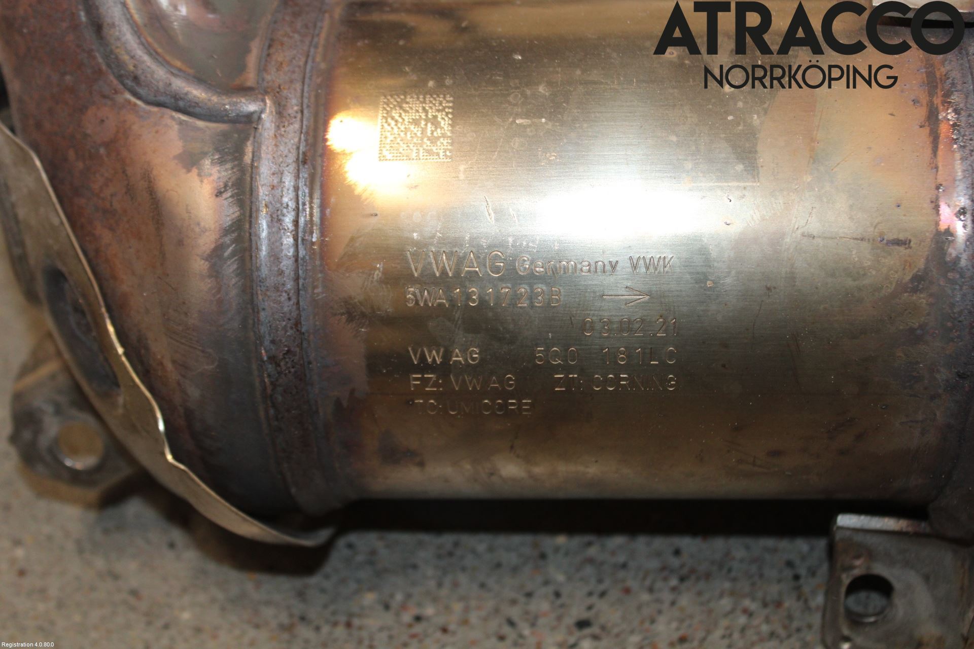 Audi Q3 F3 19- Katalysator