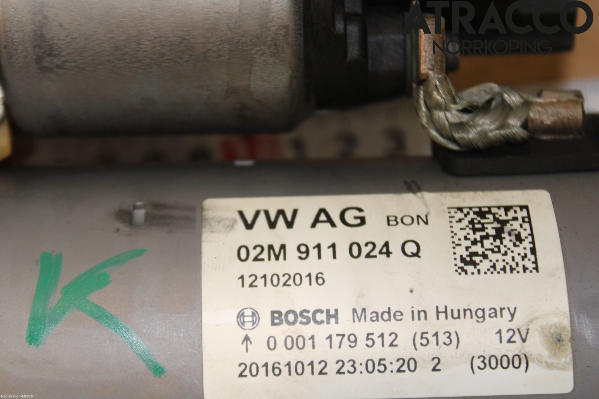 Volkswagen VW POLO 10-17 Startmotor