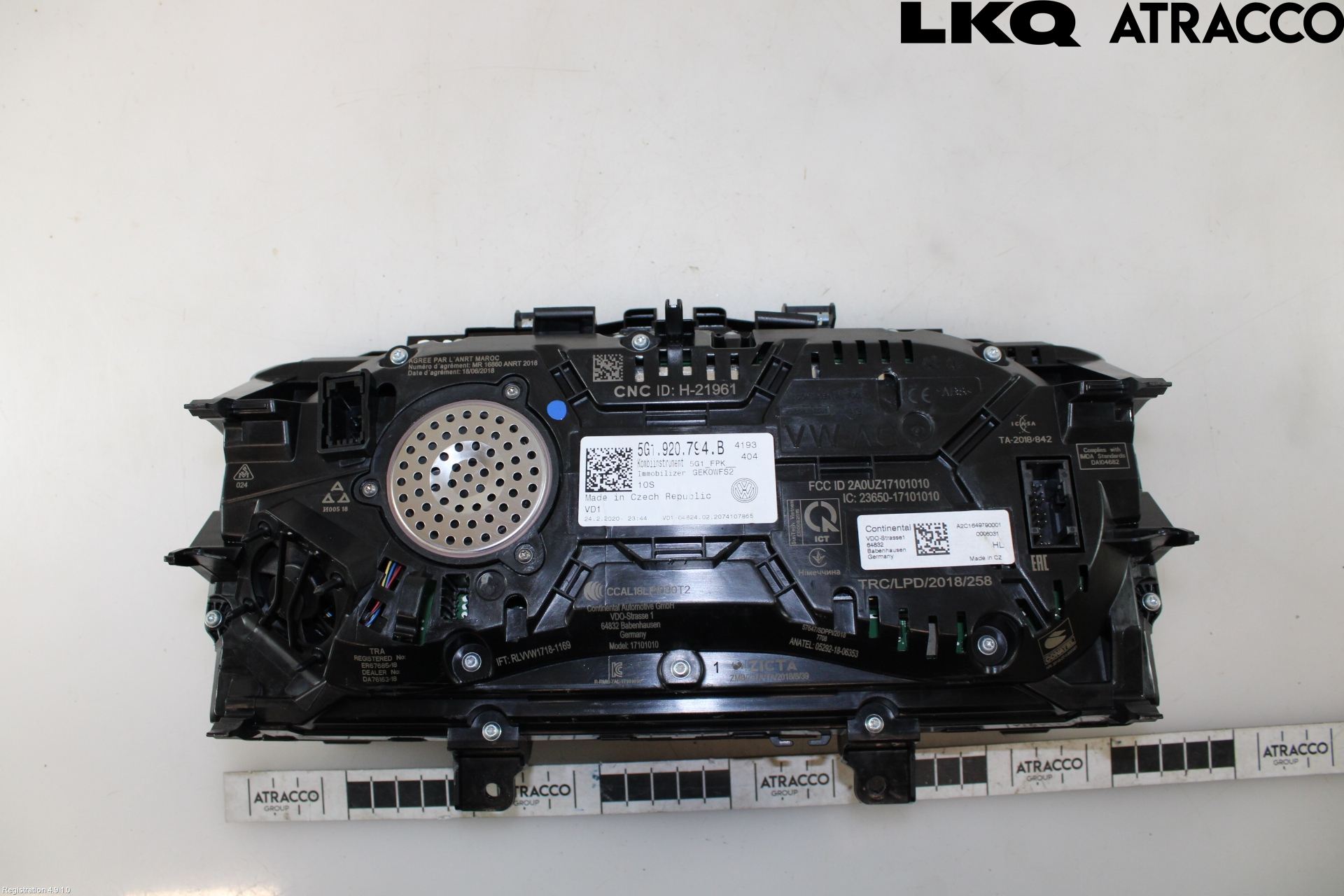 Volkswagen VW GOLF / E-GOLF VII 13-20 Instrument Komb