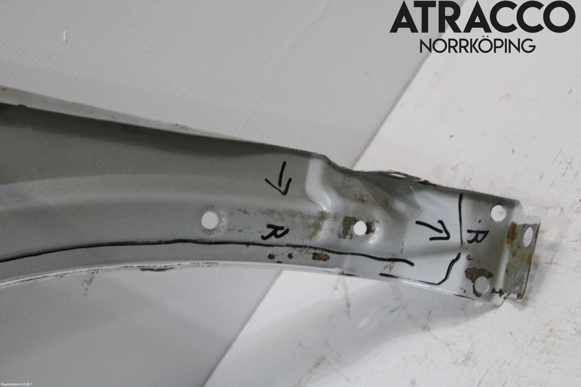 Audi Q3 8U 12-18 Skärm Fram Höger