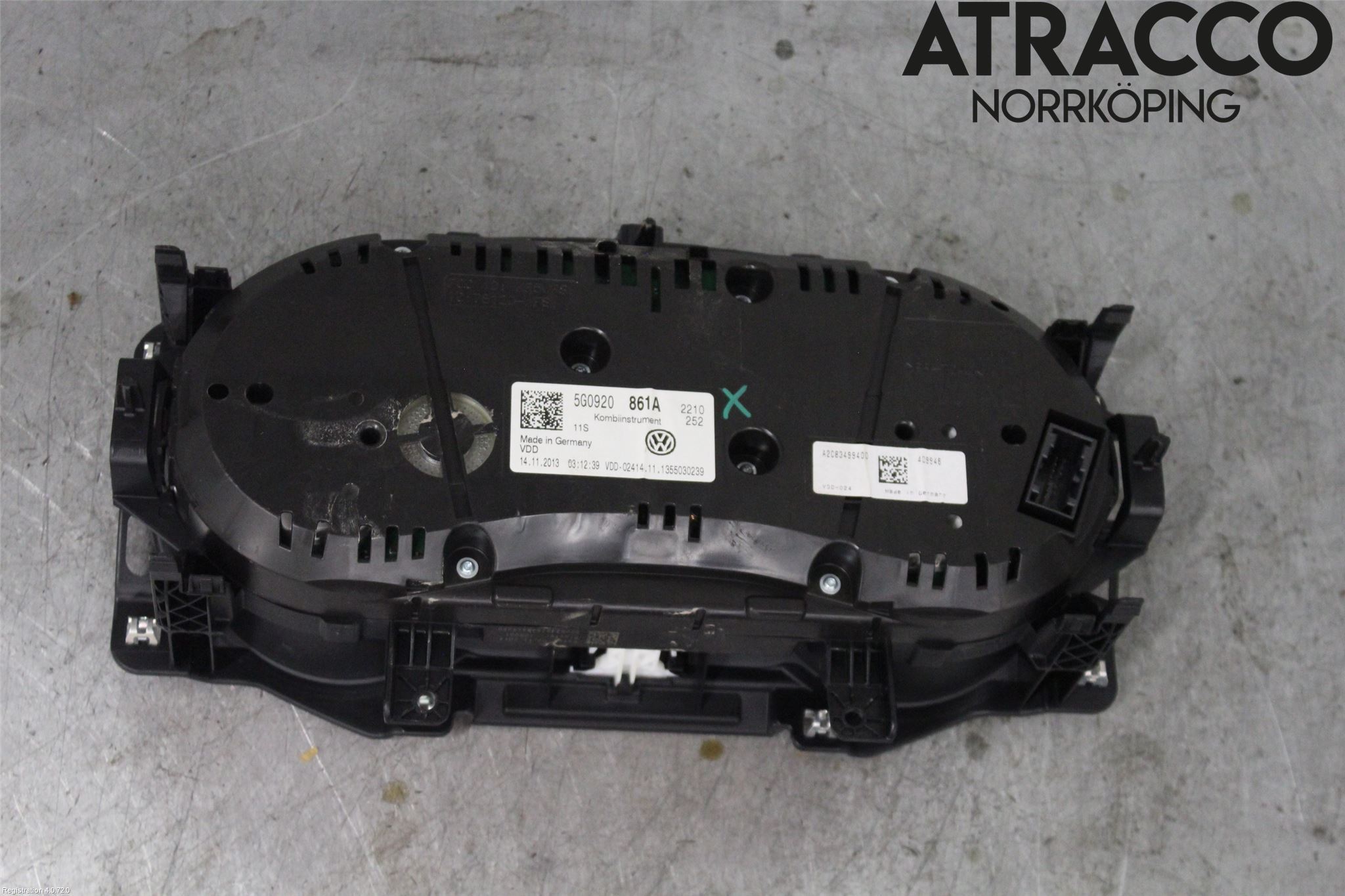 Volkswagen VW GOLF / E-GOLF VII 13-20 Instrument Komb