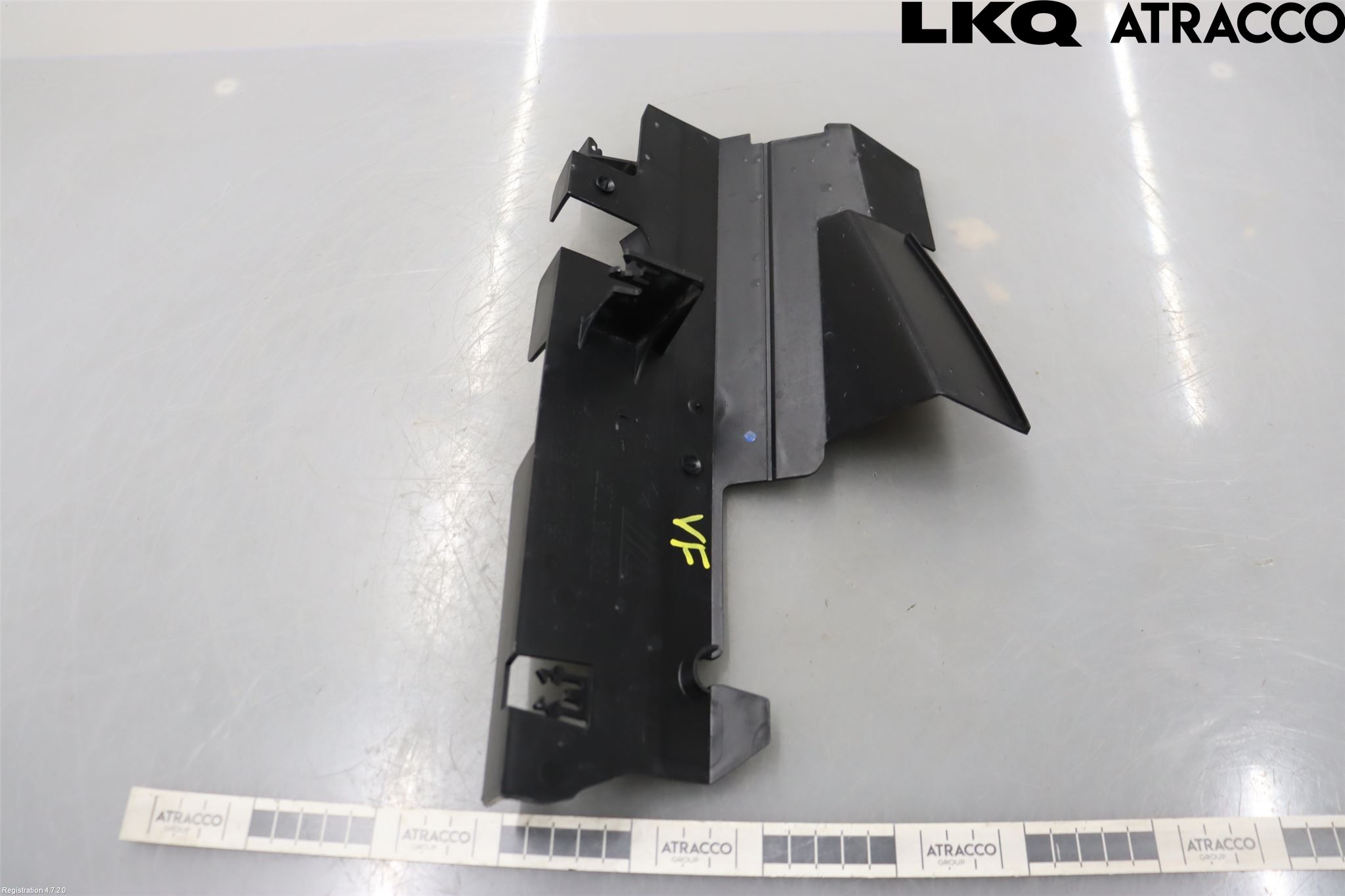 Renault CLIO III  09-12 Deflektor Plåt-Plast Kylning