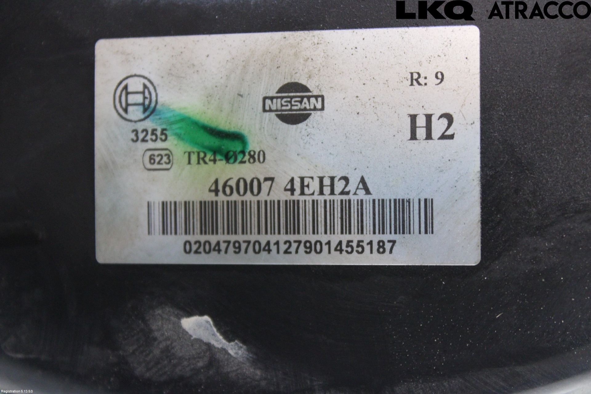 Nissan QASHQAI 14-17 Bromsservo