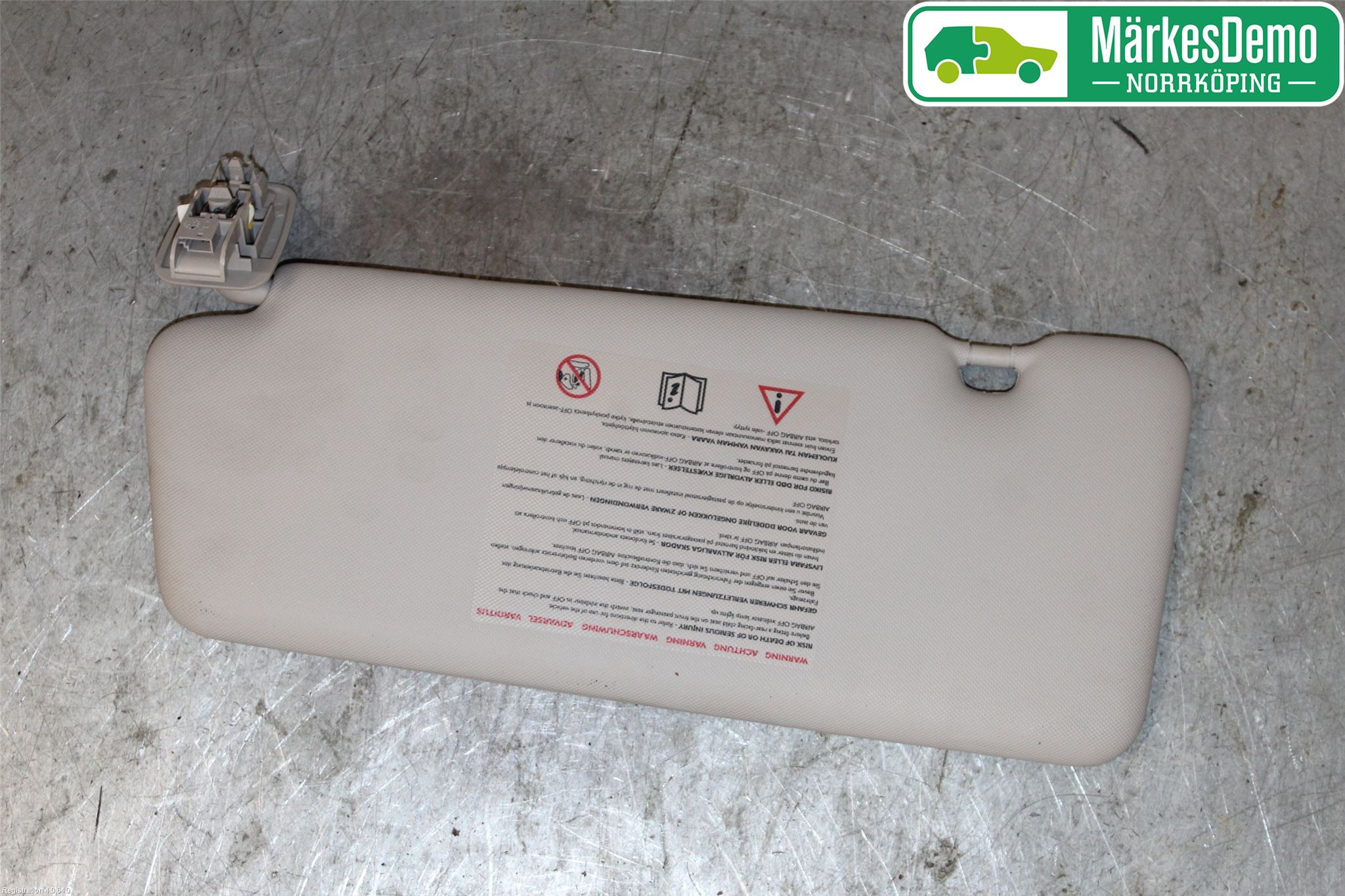 Renault LAGUNA III 08-10 Solskydd