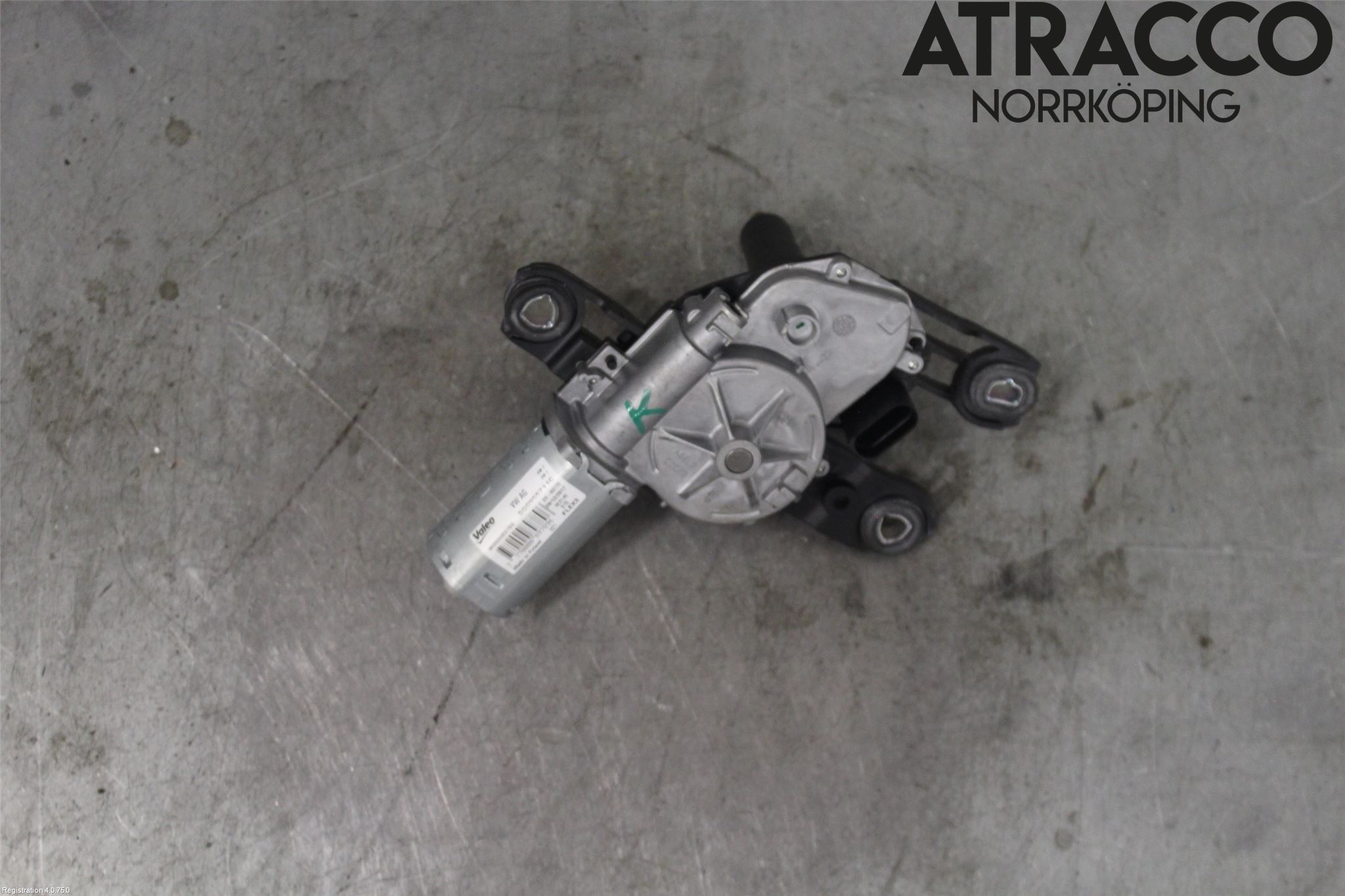 Volkswagen VW GOLF / E-GOLF VII 13-20 Torkarmotor Baklucka