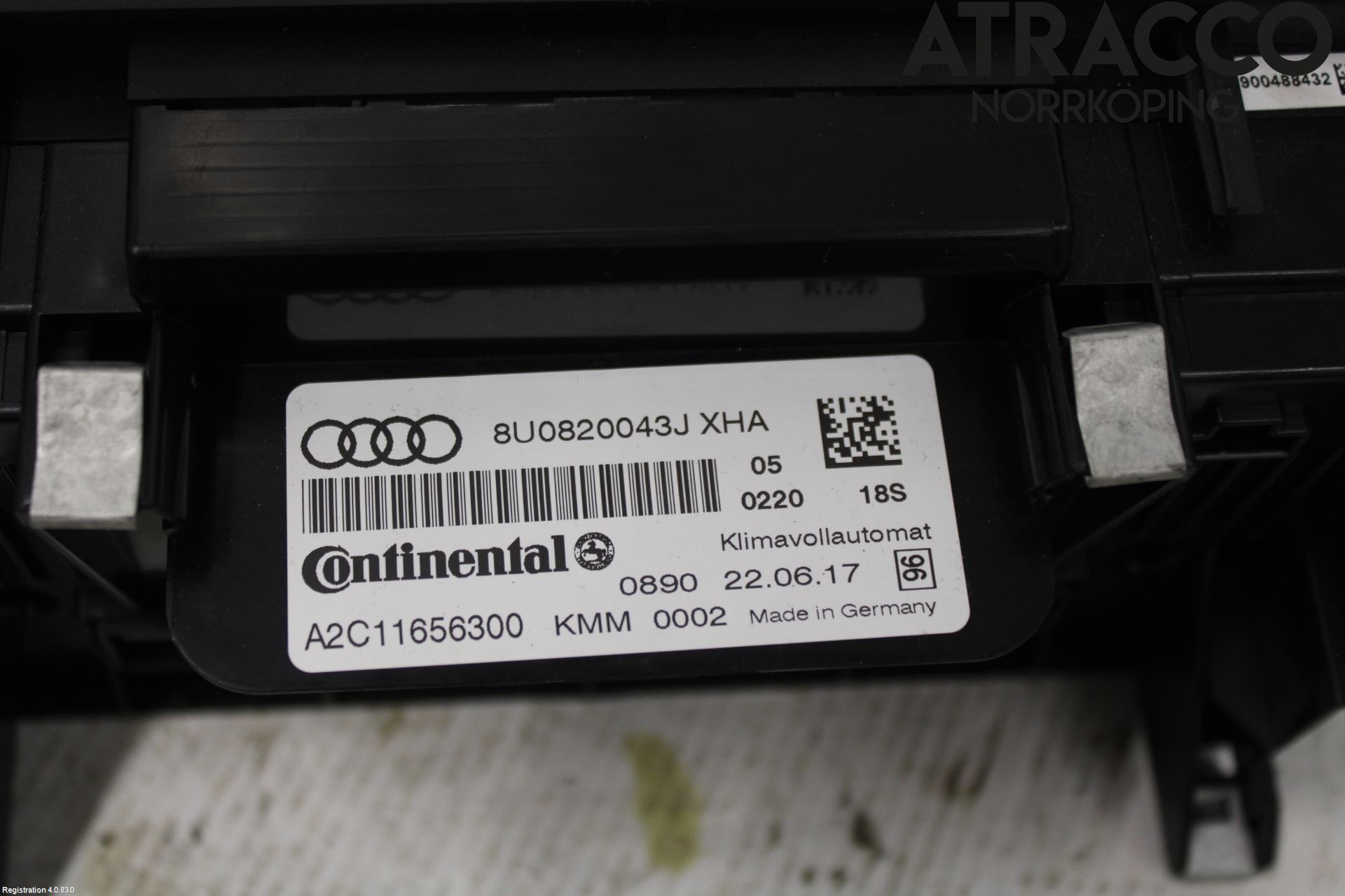 Audi Q3 8U 12-18 Värmereglage