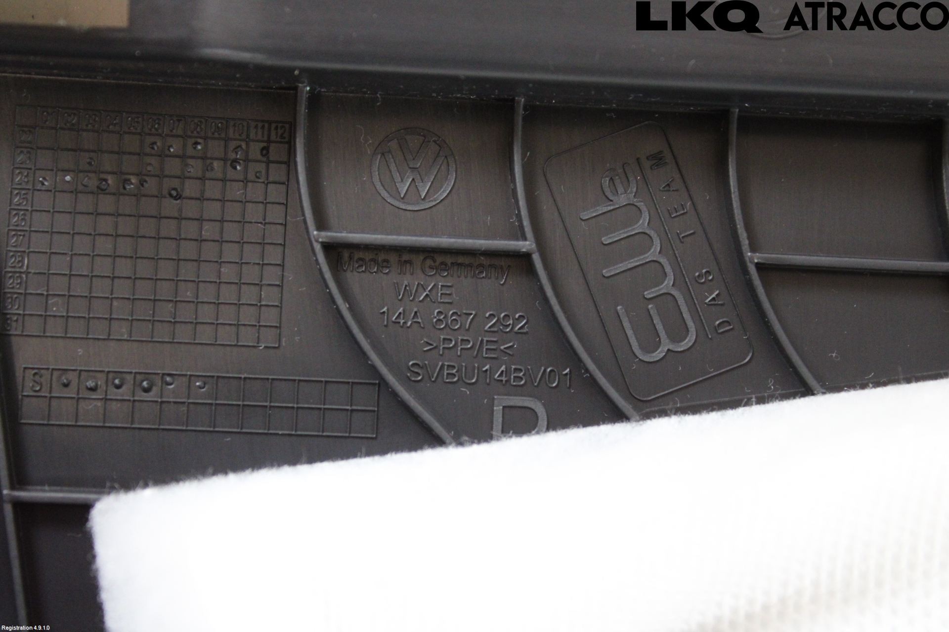 Volkswagen VW ID.7/TOURER 24- Inr Plastd A-B-C Stolpe
