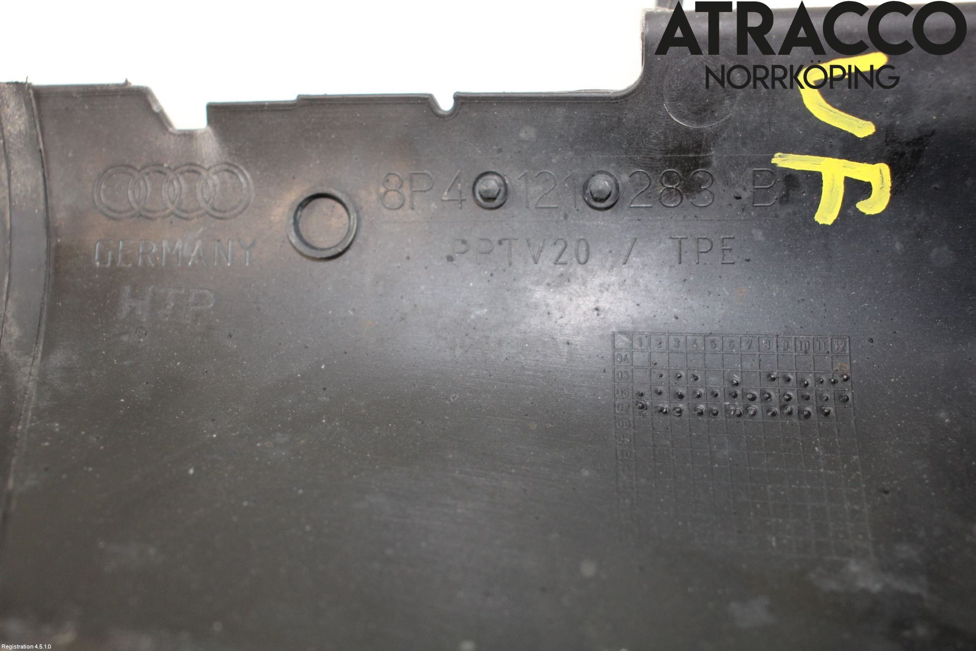 Audi A3/S3 05-13 Deflektor Plåt-Plast Kylning