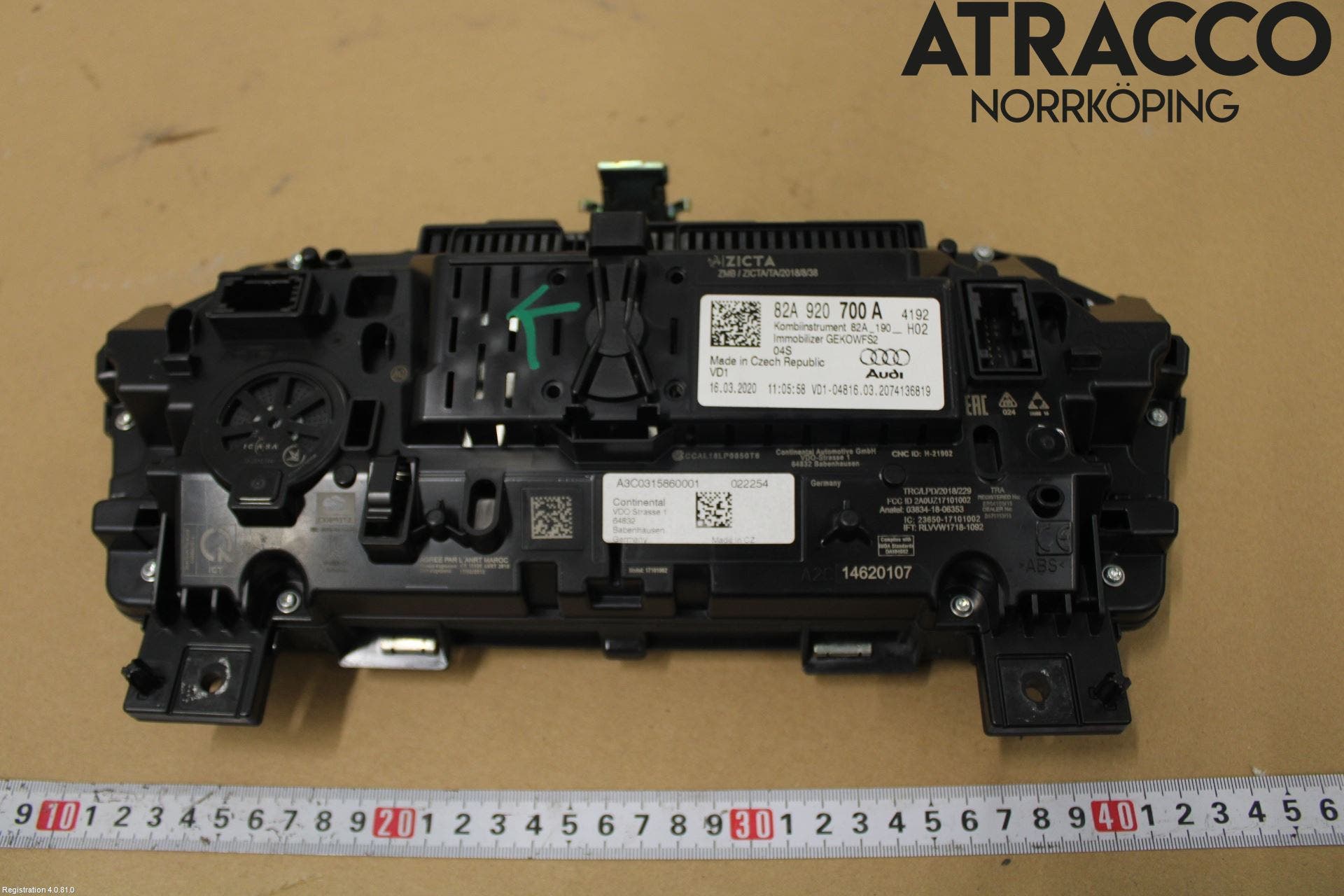 Audi A1 19- Instrument Komb