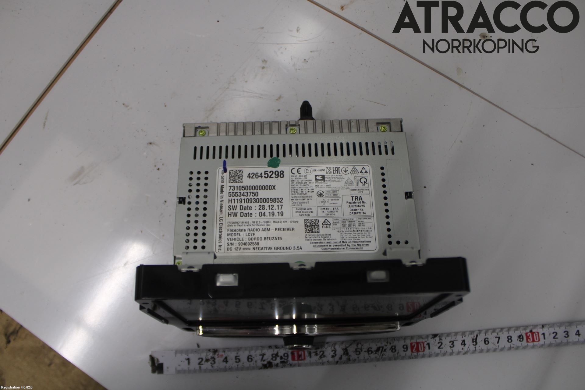 Opel CORSA E 15-19 Cd Radio - Multimediapanel