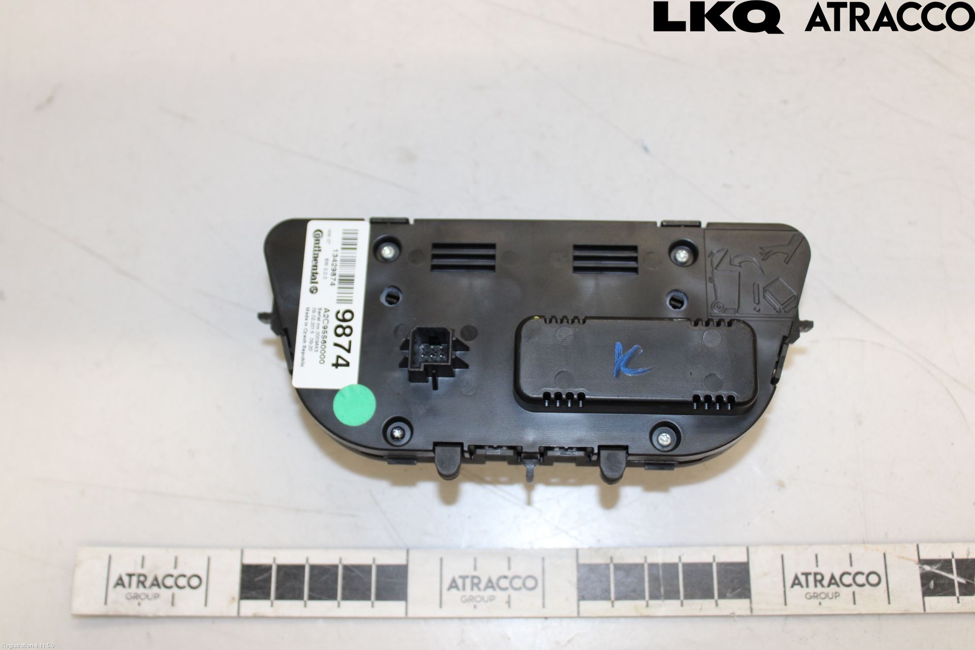 Opel MOKKA 13-20 Värmereglage