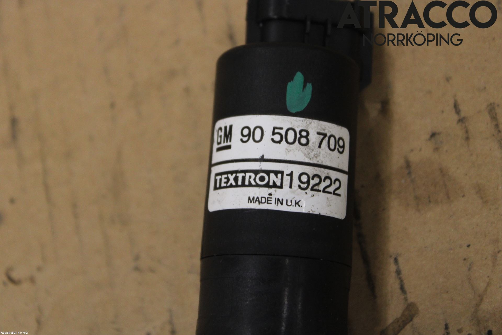 Saab 9-5 -05 Spolarpump Högtryck