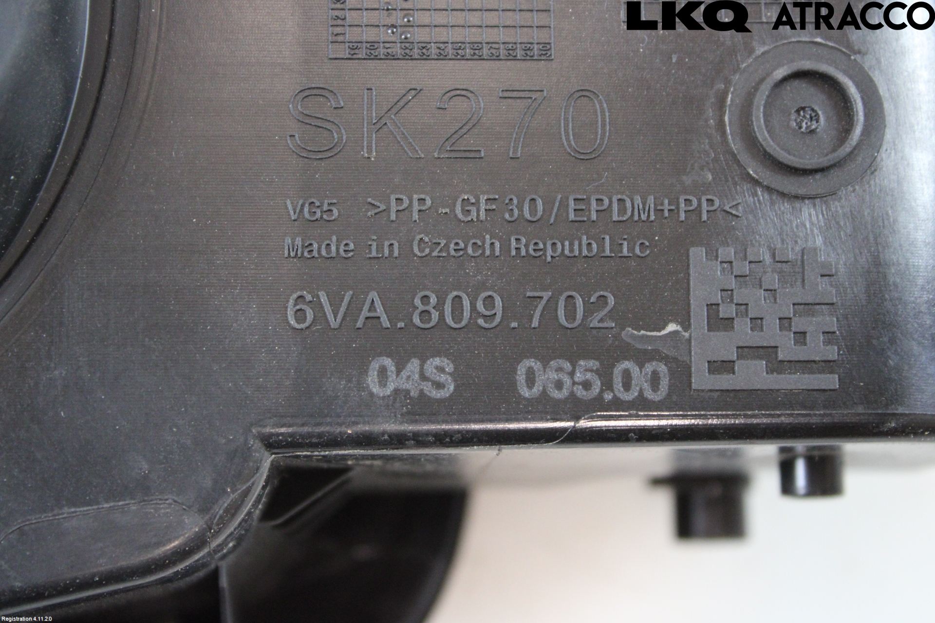 Skoda FABIA 22- Tanklucka