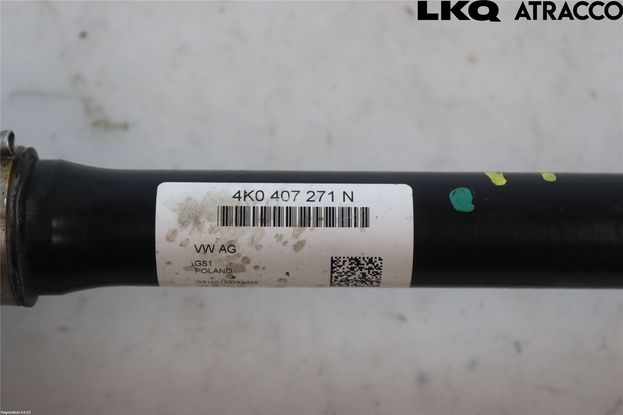 Audi A6 F2/C8 19- Drivaxel Fram Vänster