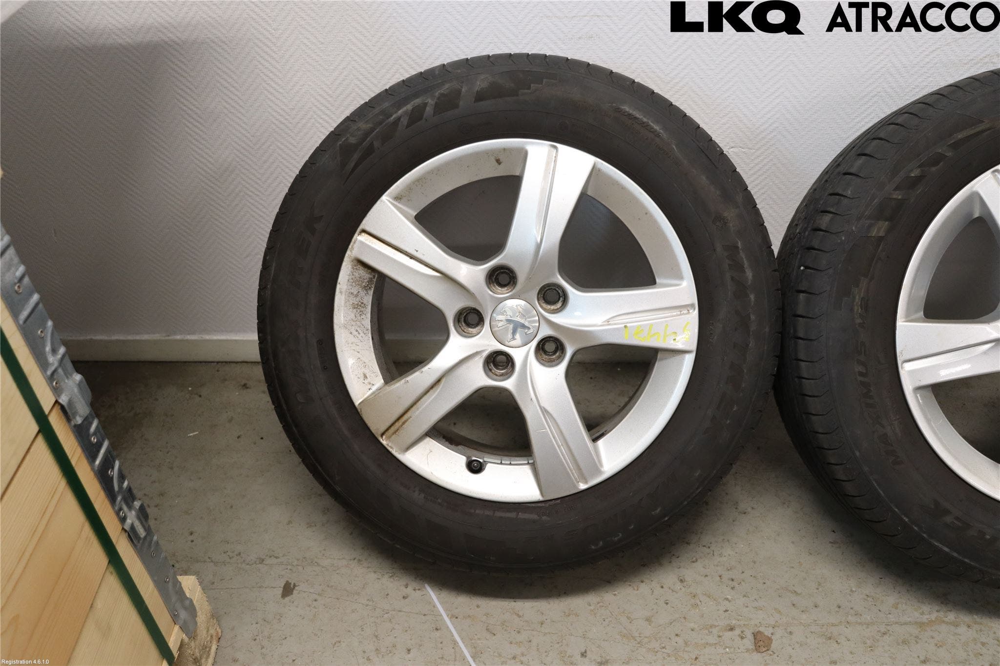 Peugeot 508 11-18 Sommardäck Alumfälg 4St