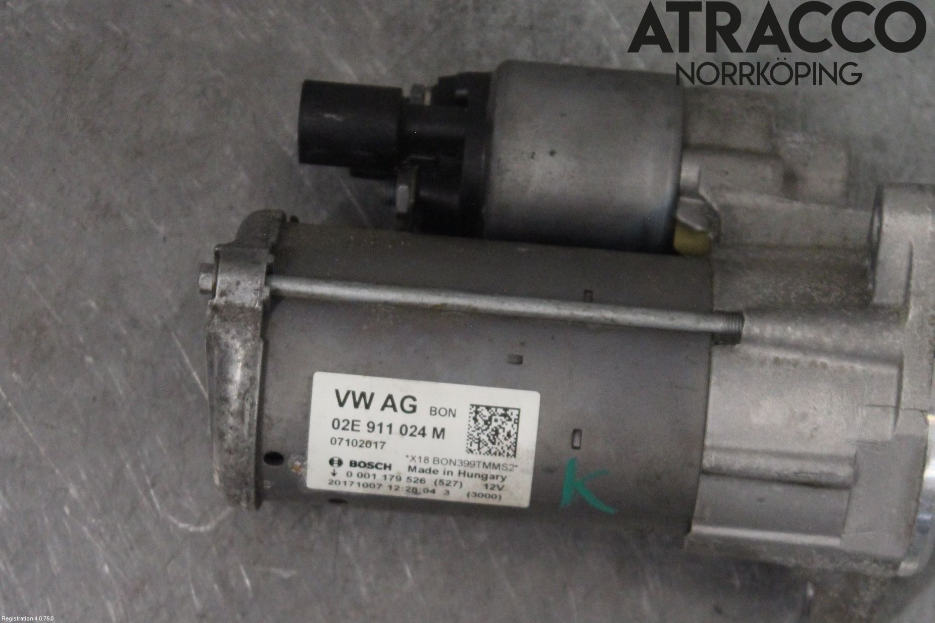 Volkswagen VW ARTEON 17- Startmotor