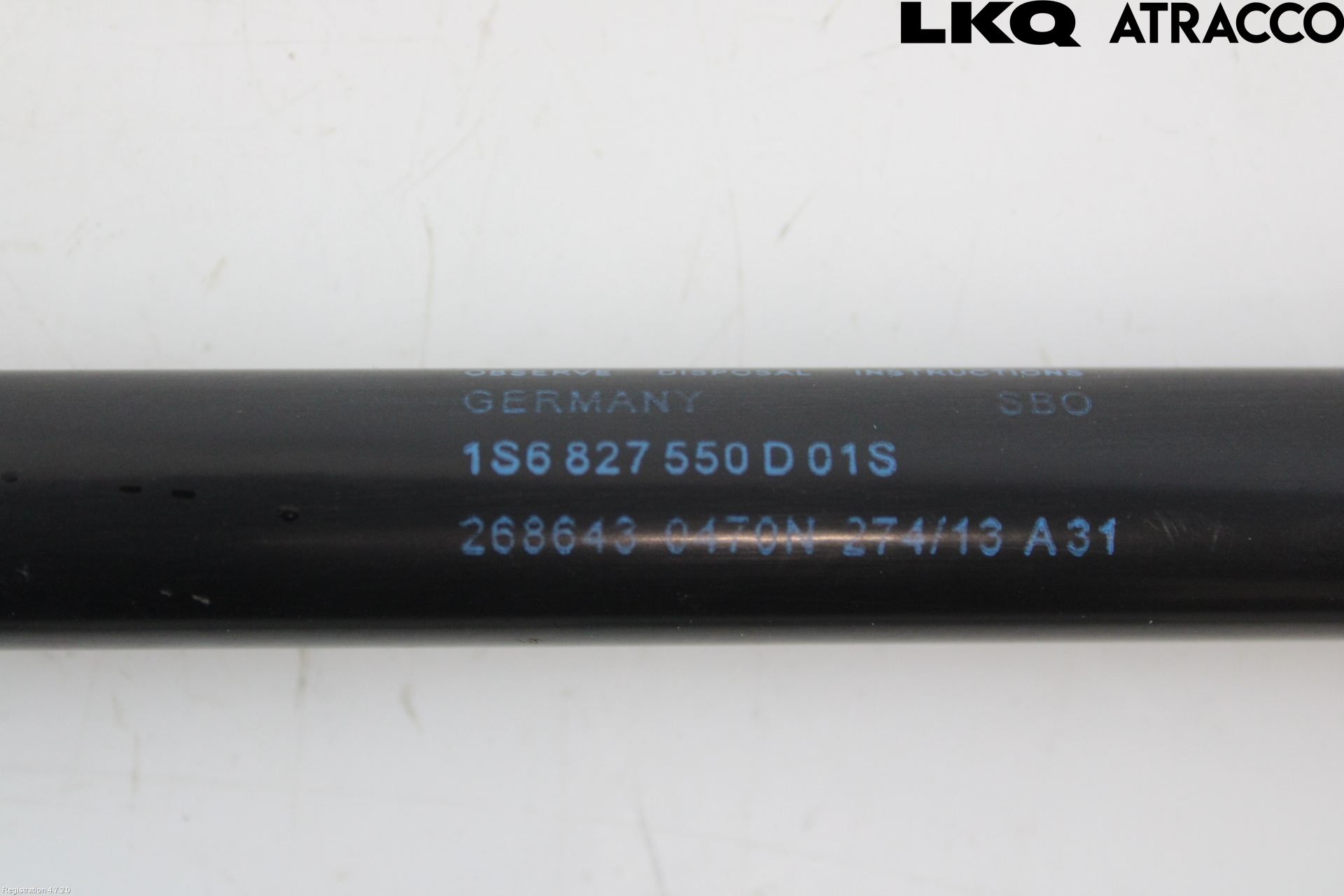 Volkswagen VW UP! / E-UP! Gasfjäder Baklucka