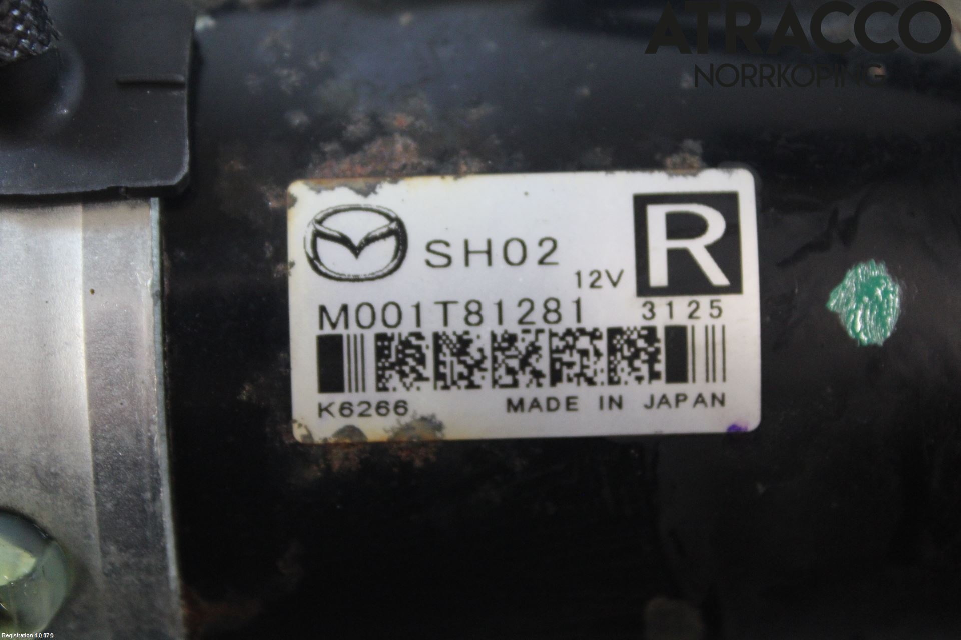 Mazda 6 13- Startmotor Diesel