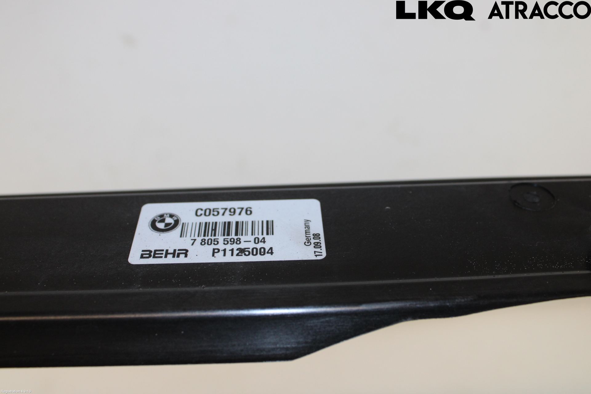 BMW 5 E60/61 Sed/Tou 02-10 Kylarfäste-Ram-Balk