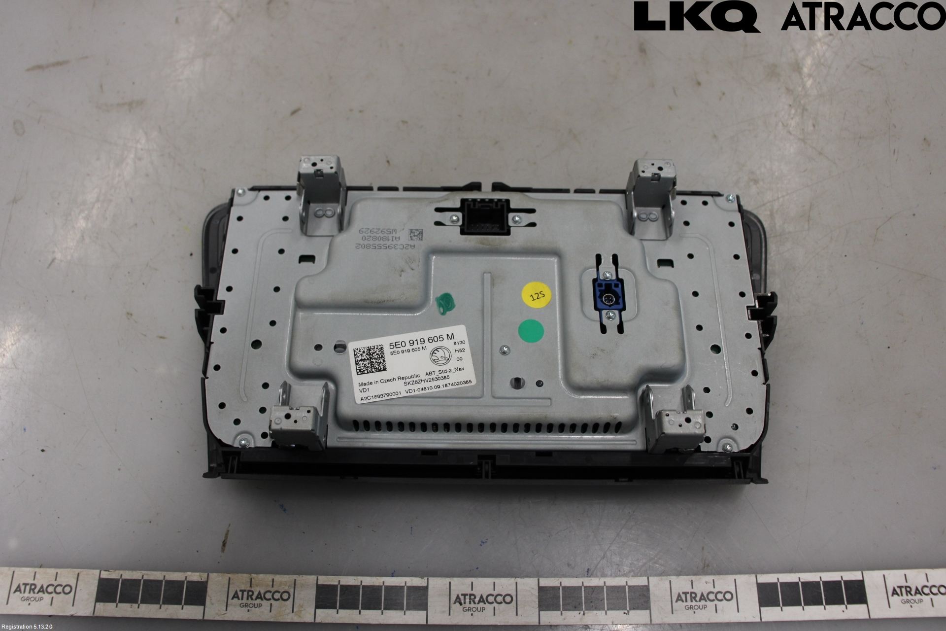 Skoda OCTAVIA (5E) 13-20 Multifunktionsdisplay