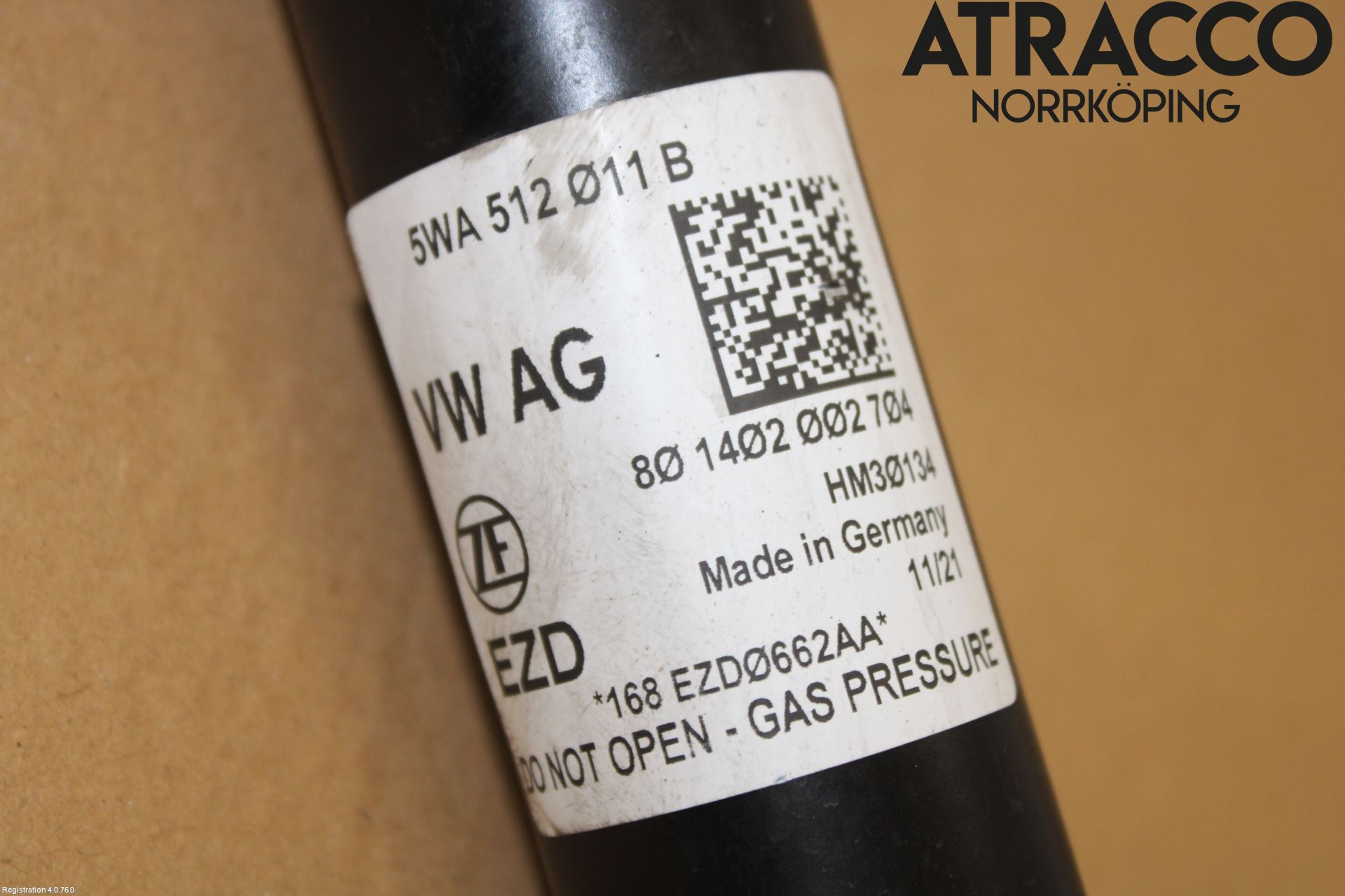 Audi A3/S3 8Y 21- Stötdämpare Bak