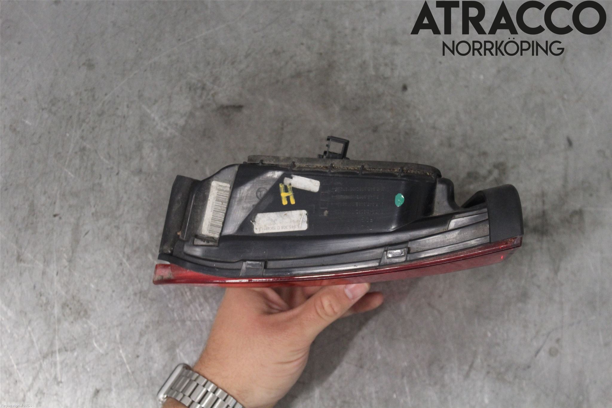 Skoda SUPERB 09-15 Bakljus Lucka Hö