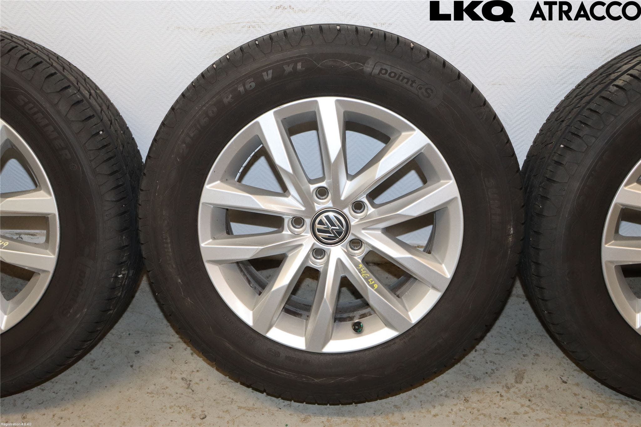 Volkswagen VW PASSAT 15-19 Sommardäck Alumfälg 4St