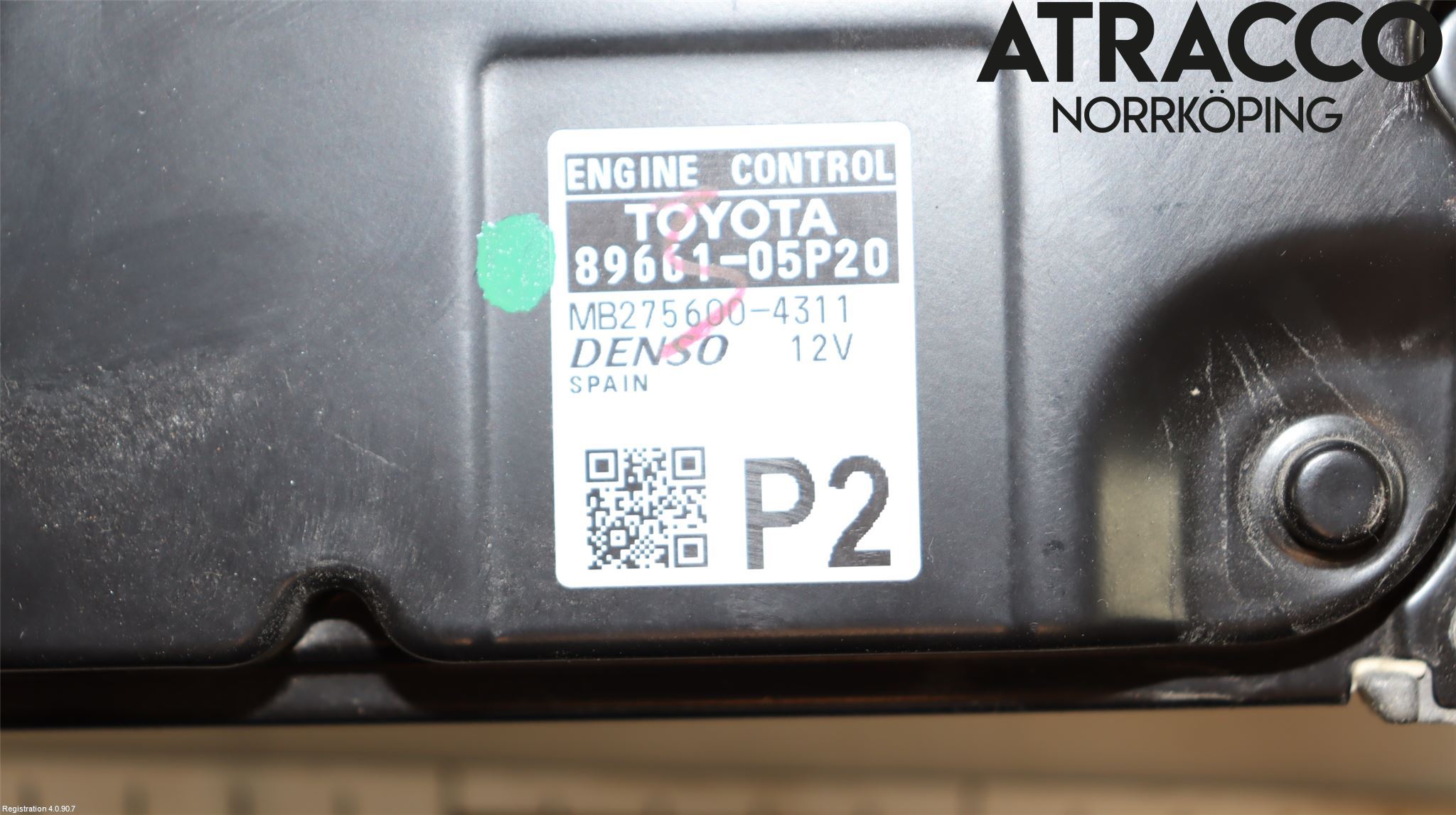 Toyota AVENSIS 16-18 Styrenhet Insprut Bensin