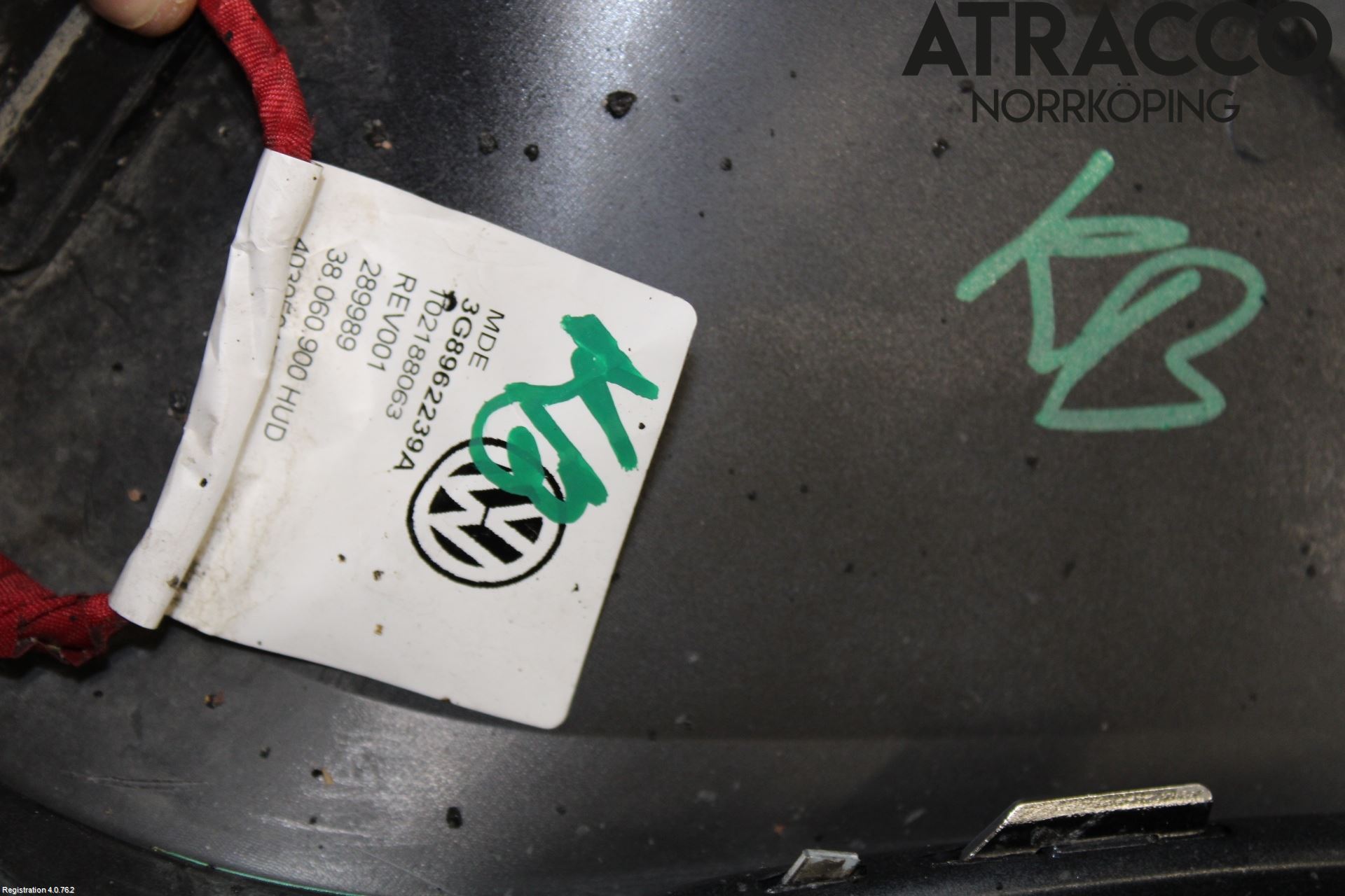 Volkswagen VW ARTEON 17- Spoiler Bak