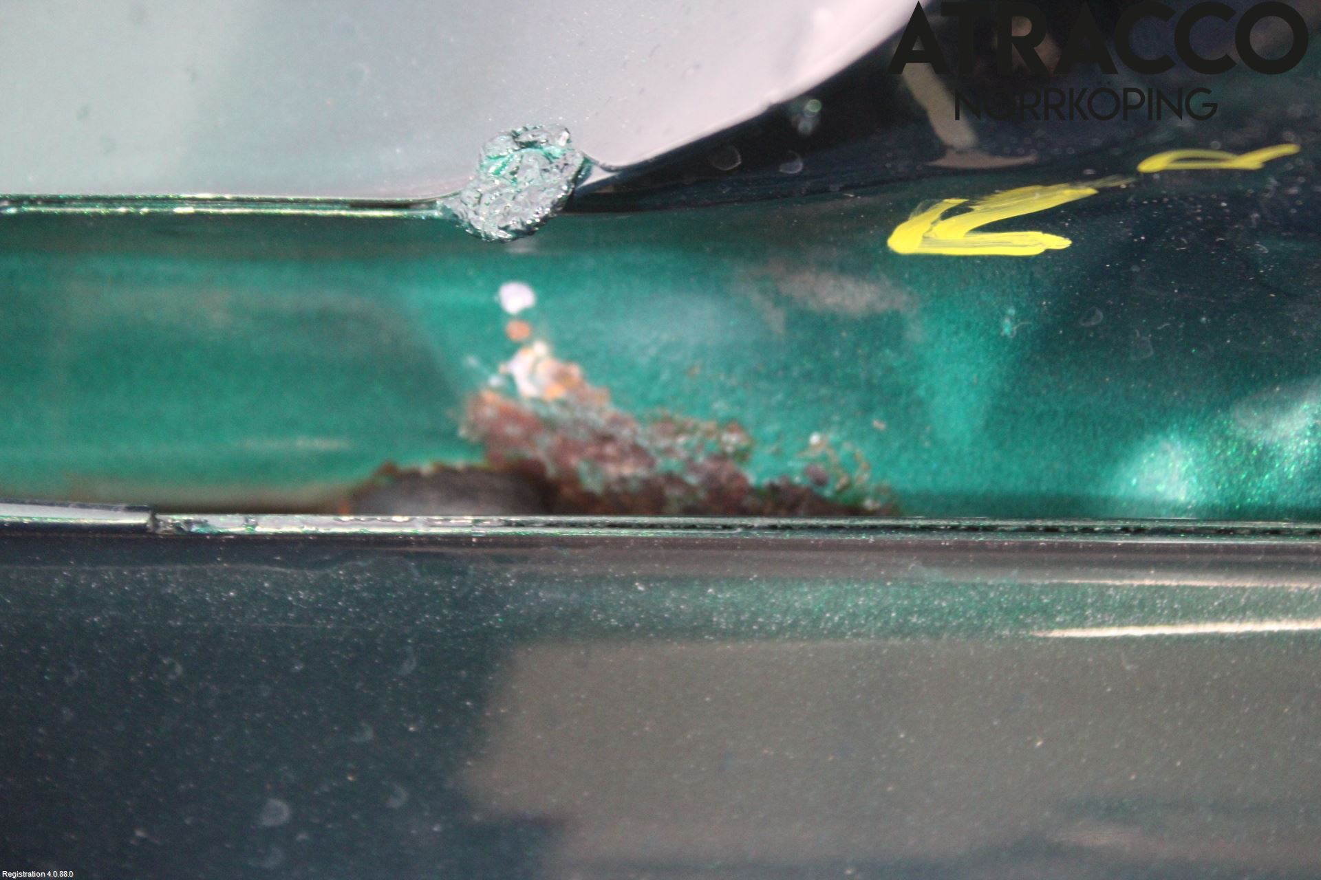 Jaguar XF 08-15 Dörr Bak Vänster