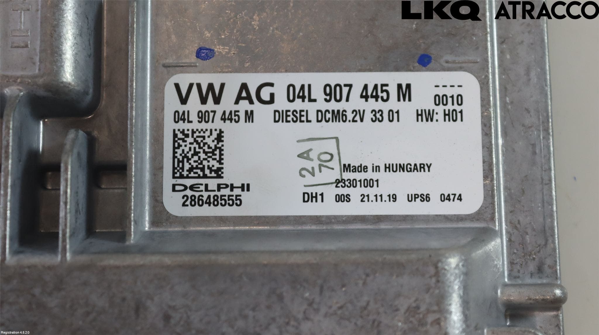 Volkswagen VW TRANSP/CARAVELLE (T6) 16-22 Styrenhet Inspump Diesel