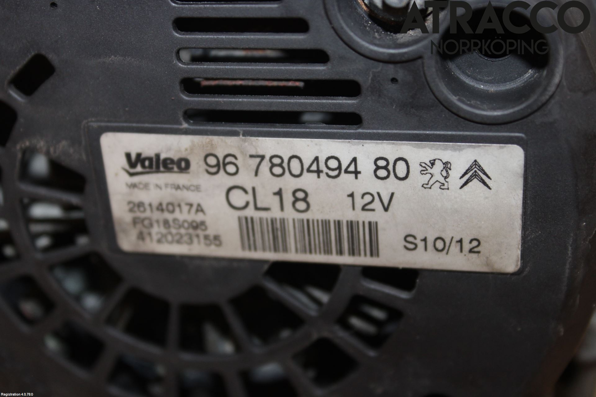 Peugeot PARTNER 08-15 Generator